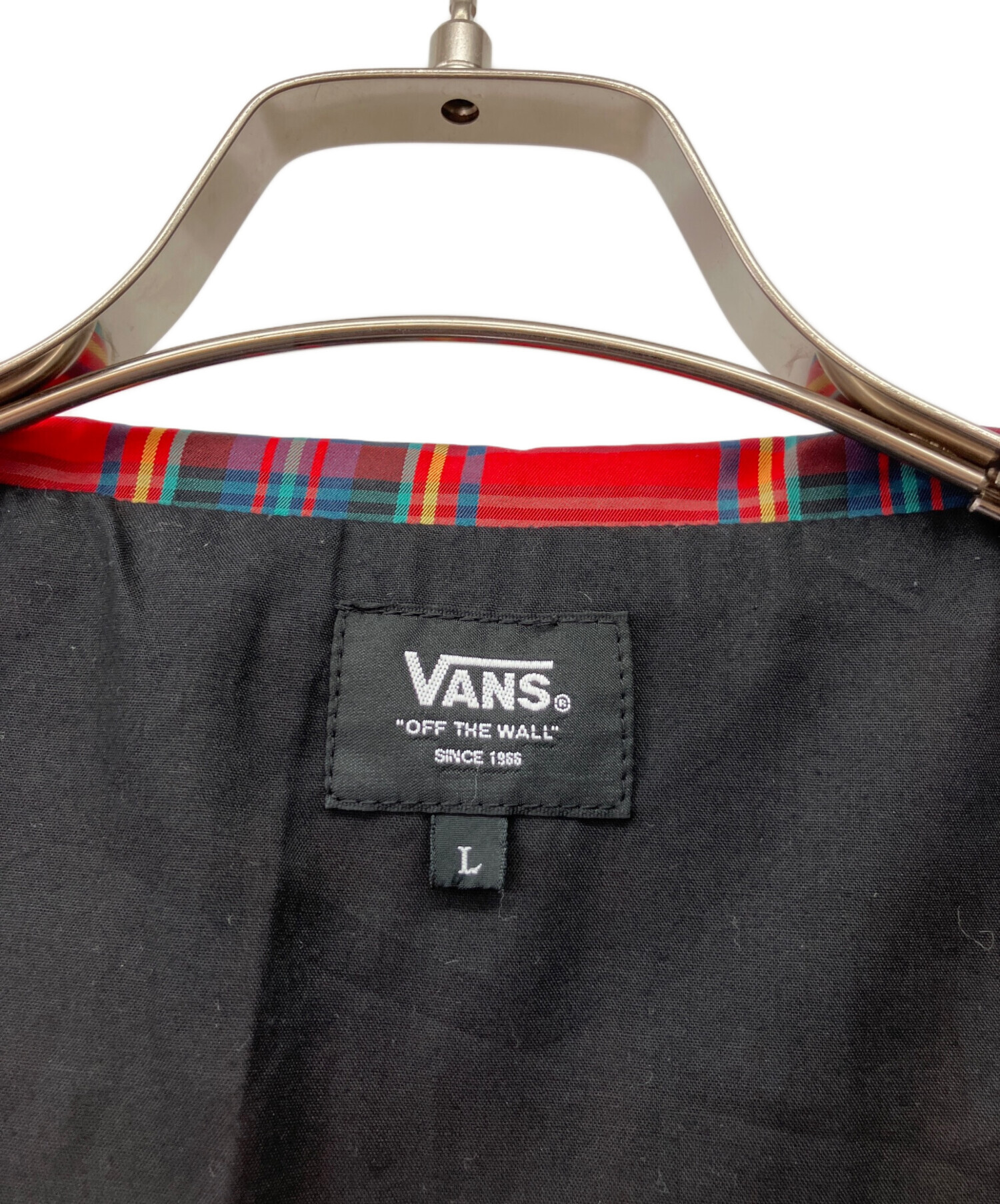中古・古着通販】VANS (ヴァンズ) コーチジャケット レッド サイズ:L 