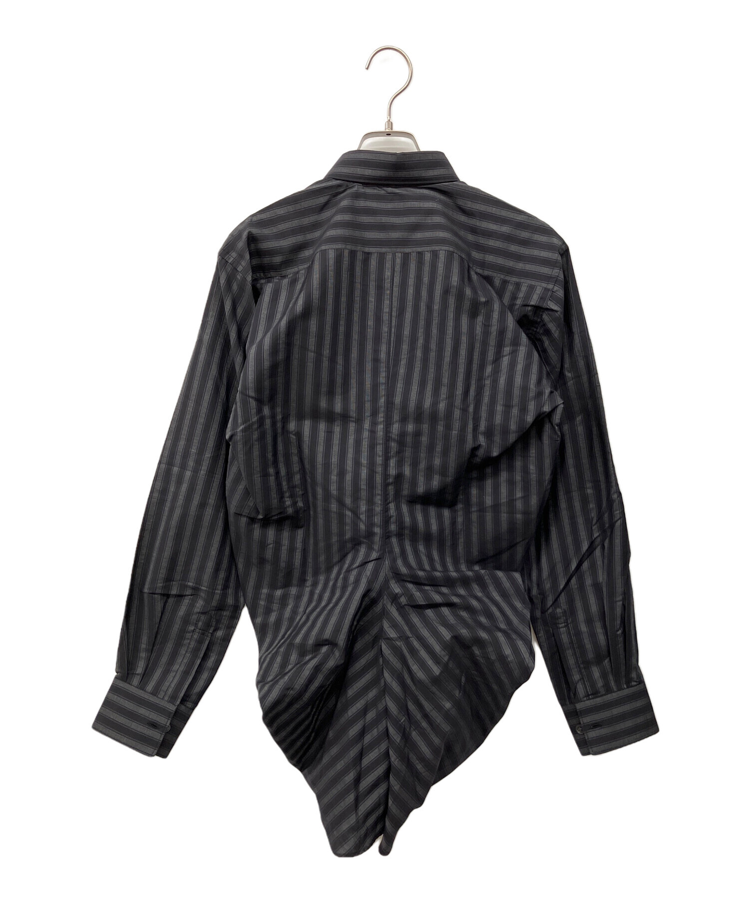tricot COMME des GARCONS 裁断　ストライプジャケット 中古・古着通販】COMME des GARCONS (コムデギャルソン) 00's 変形