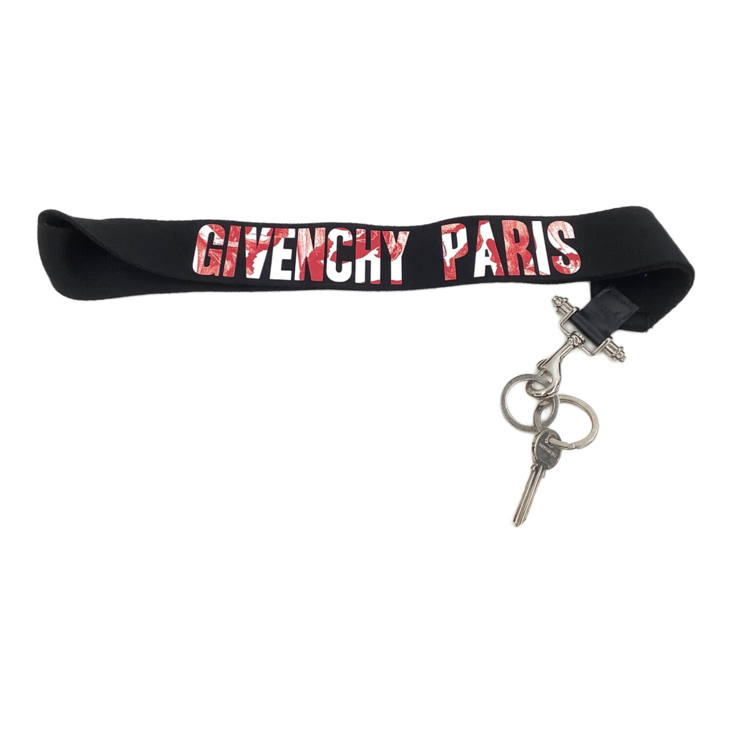 正規 Givenchy ジバンシィ OBSEDIA キーリングネックストラップ 中古・古着通販】GIVENCHY (ジバンシィ) LARGE OBSEDIA HOOK ネック