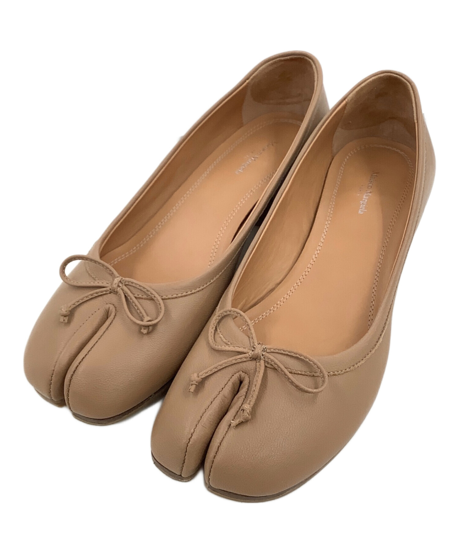 最終値下げ　メゾンマルジェラ　tabiパンプス　35 ブラウン 中古・古着通販】Maison Margiela (メゾンマルジェラ) タビパンプス