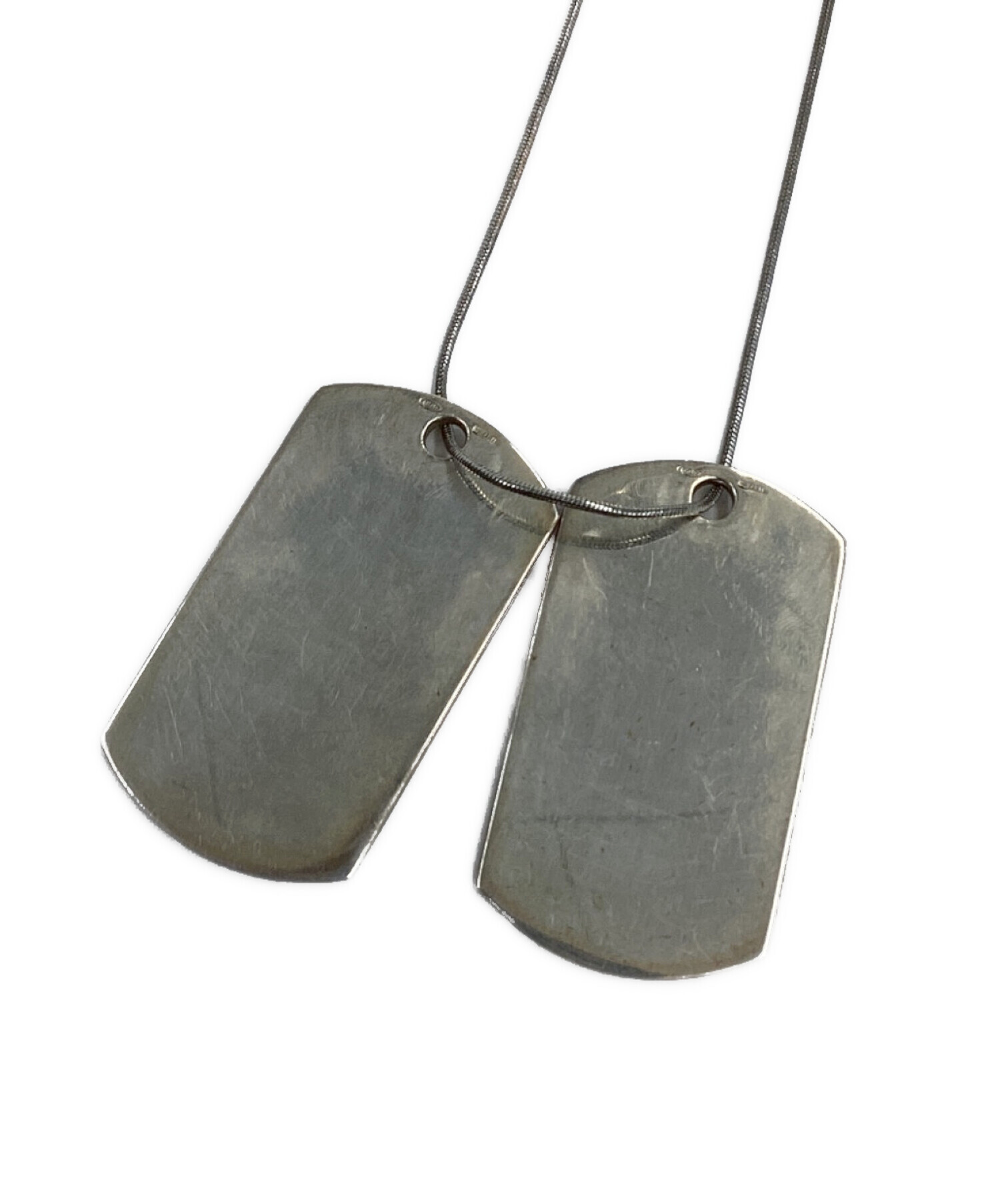 中古・古着通販】GUCCI (グッチ) ドッグタグ ダブルプレート｜ブランド