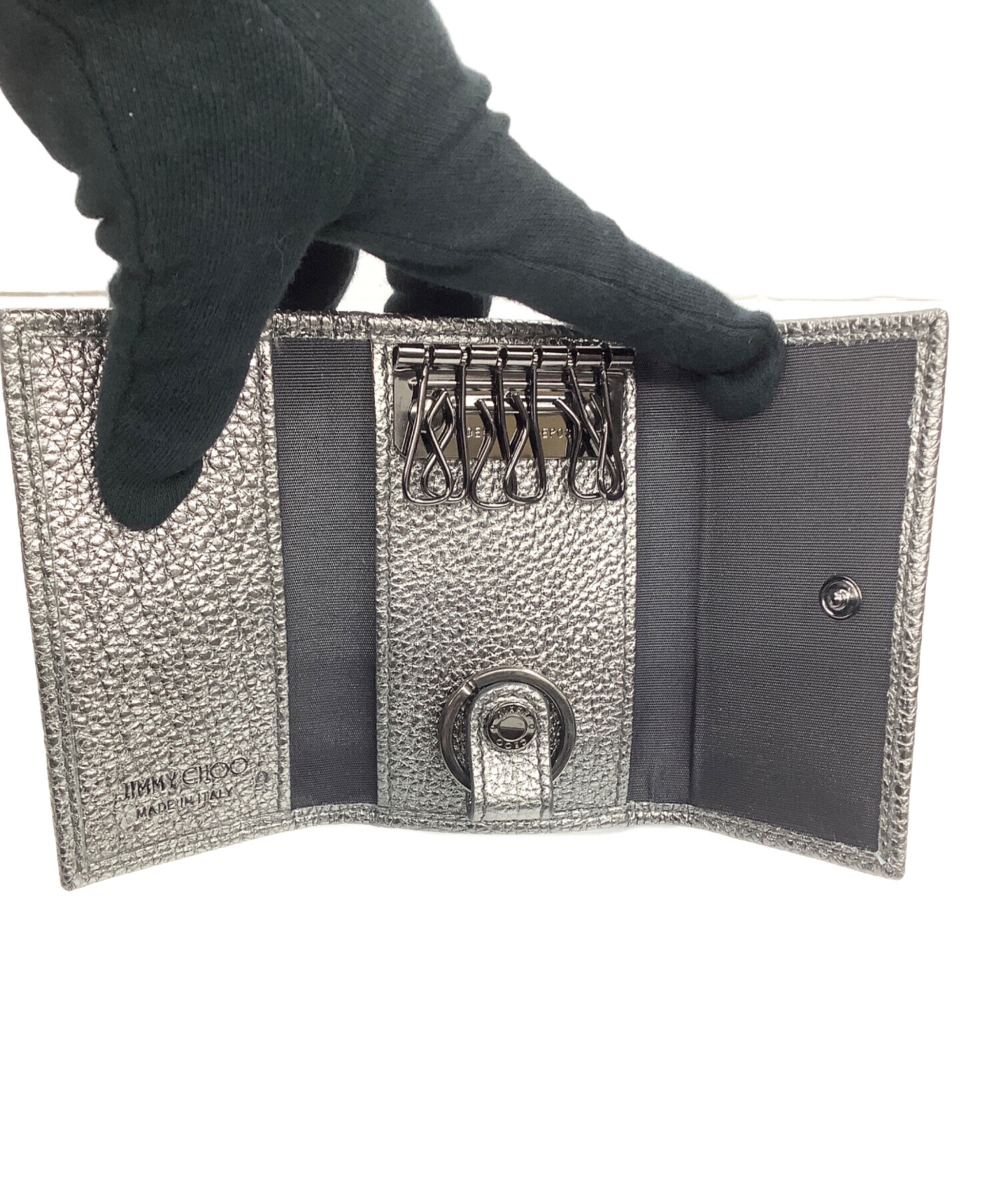 中古・古着通販】JIMMY CHOO (ジミーチュウ) NEPTUNE UUR キーケース