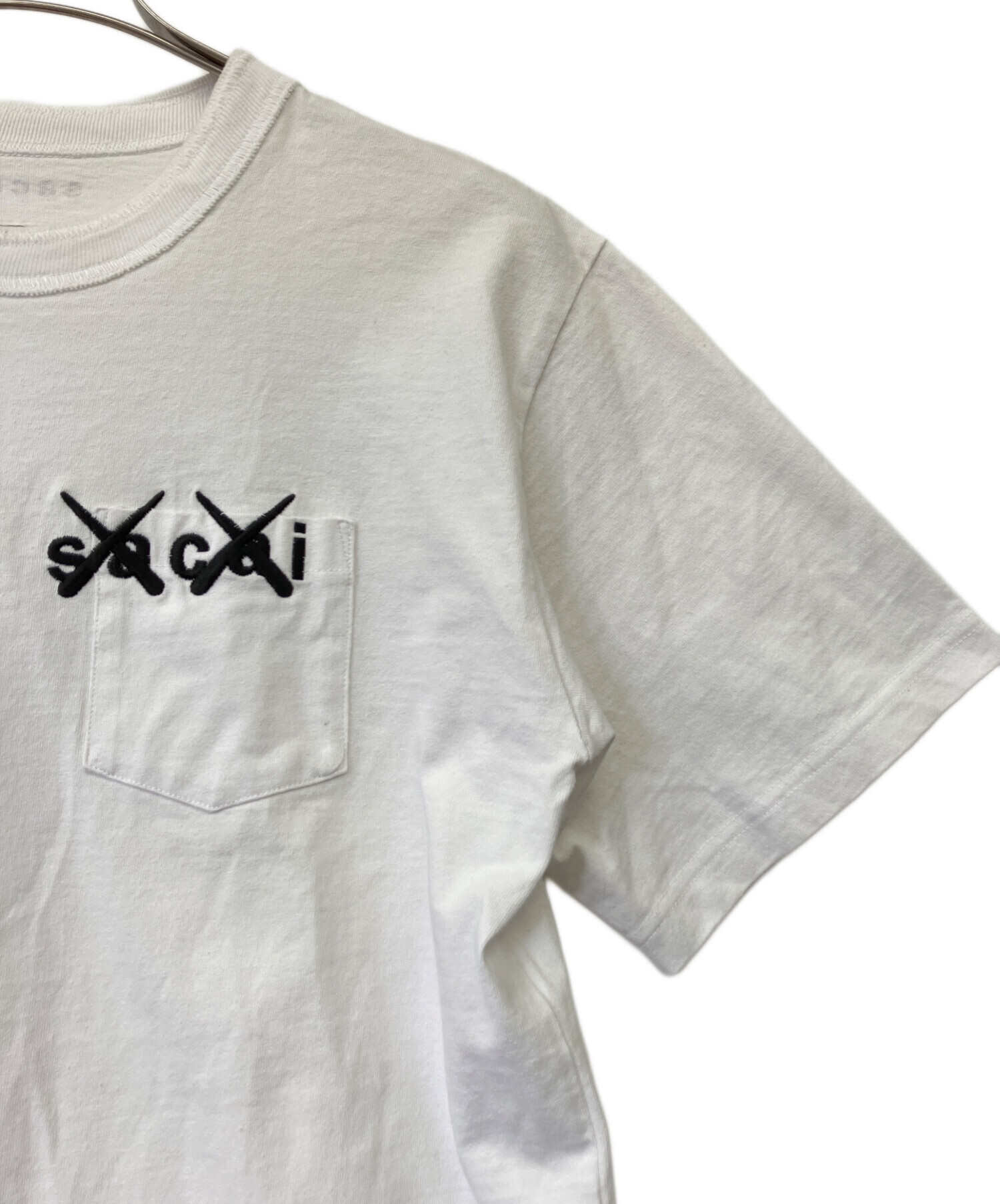 中古・古着通販】sacai (サカイ) 半袖カットソー ホワイト サイズ:3