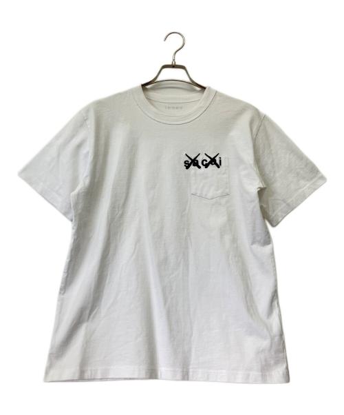 【20SS 超美品⭐︎】sacai レイヤード Tシャツ 半袖 カットソー S 中古・古着通販】sacai (サカイ) 半袖カットソー ホワイト サイズ:3