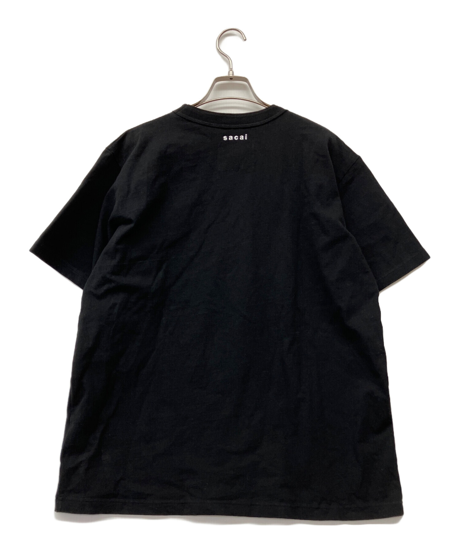 中古・古着通販】sacai (サカイ) 半袖カットソー ブラック サイズ:3