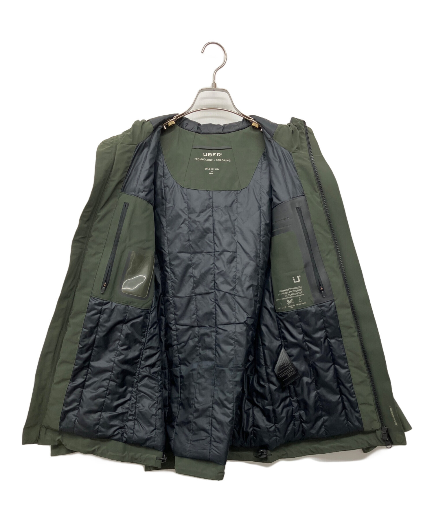 中古・古着通販】UBR (ウーバー) 中綿ジャケット オリーブ サイズ:S 