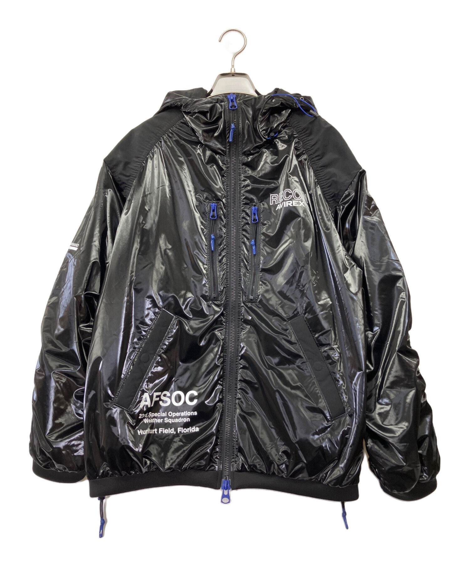 中古・古着通販】AVIREX (アヴィレックス) COMBAT PARKA ブラック
