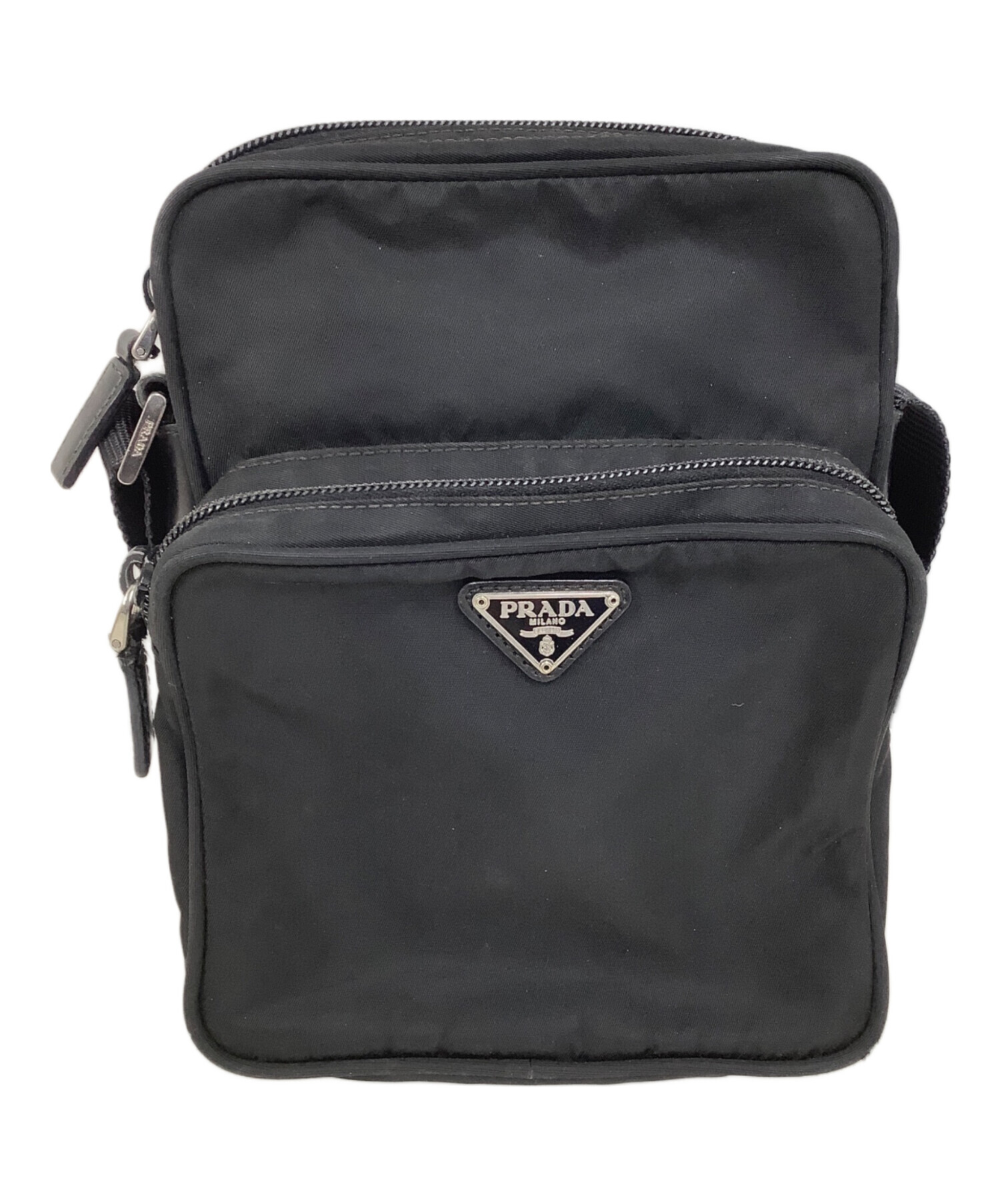 中古・古着通販】PRADA (プラダ) ショルダーバッグ ブラック｜ブランド