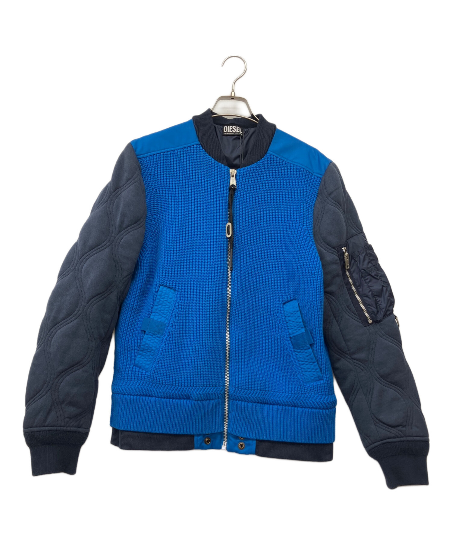 中古・古着通販】DIESEL (ディーゼル) K-OHIO KNIT SWITCH JACKET