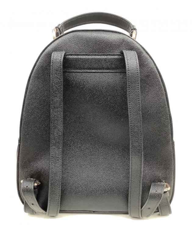 中古・古着通販】COACH (コーチ) リュック ブラック×ブラウン