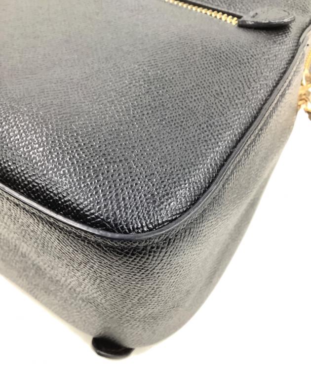 中古・古着通販】COACH (コーチ) リュック ブラック×ブラウン