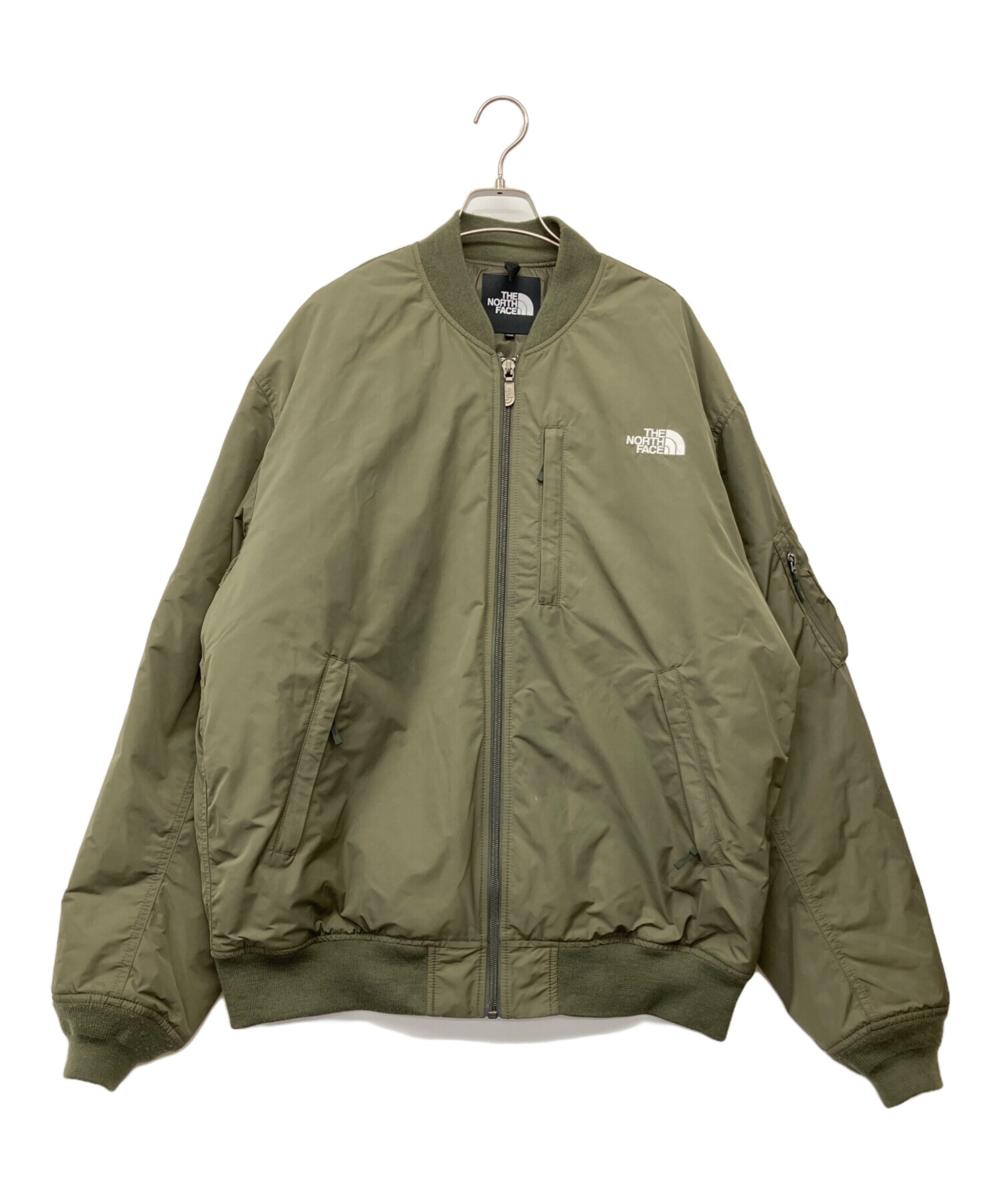 THE NORTH FACE オリーブ ボンバージャケット XL 中古・古着通販】THE NORTH FACE (ザ ノース フェイス) INSULATION