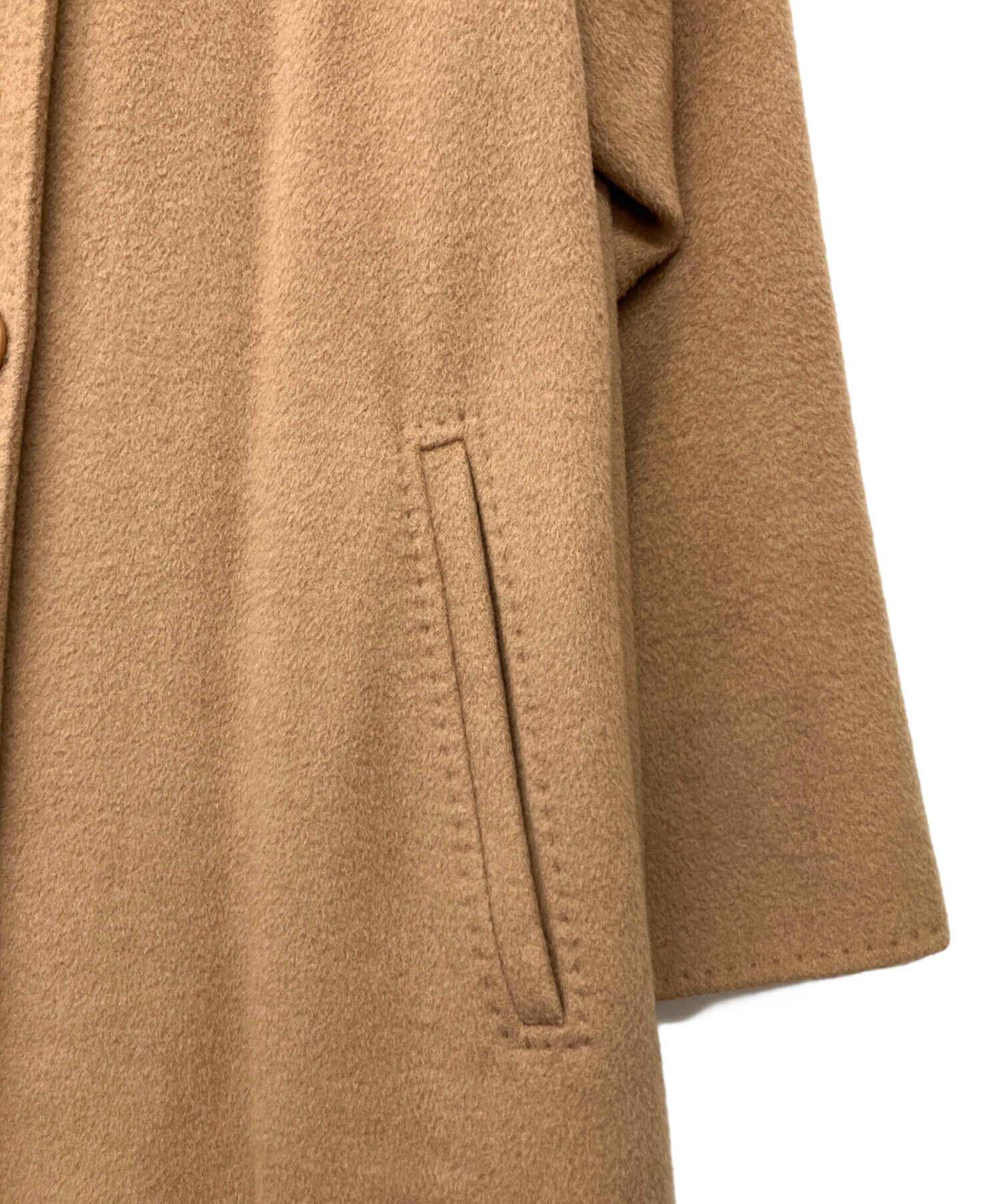 中古・古着通販】MaxMara (マックスマーラ) チェスターコート ベージュ