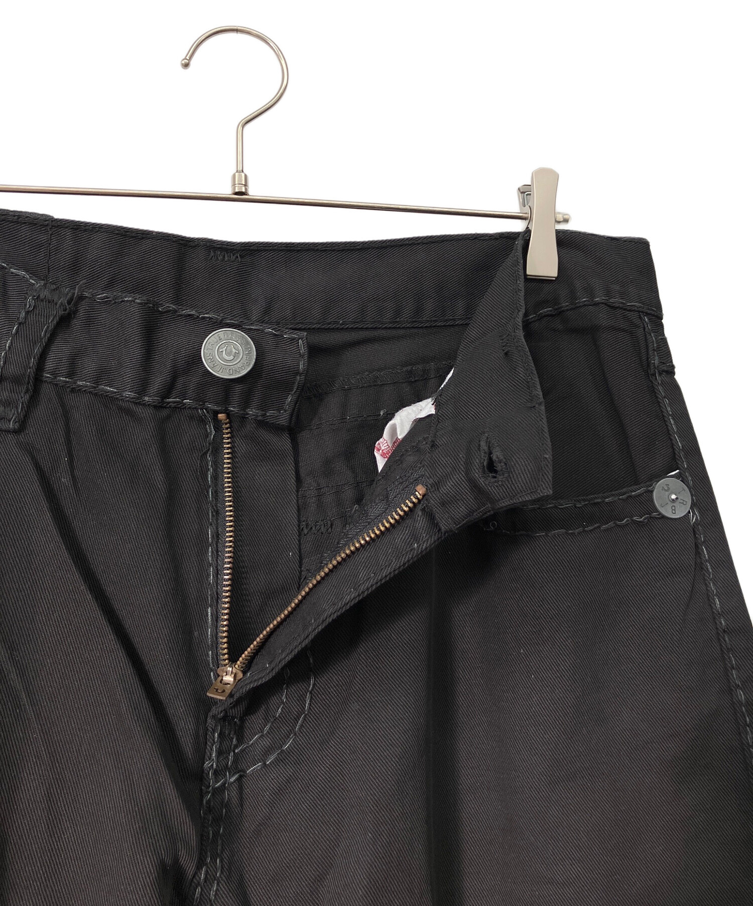 中古・古着通販】TRUE RELIGION (トゥルー レリジョン) ブラックデニム