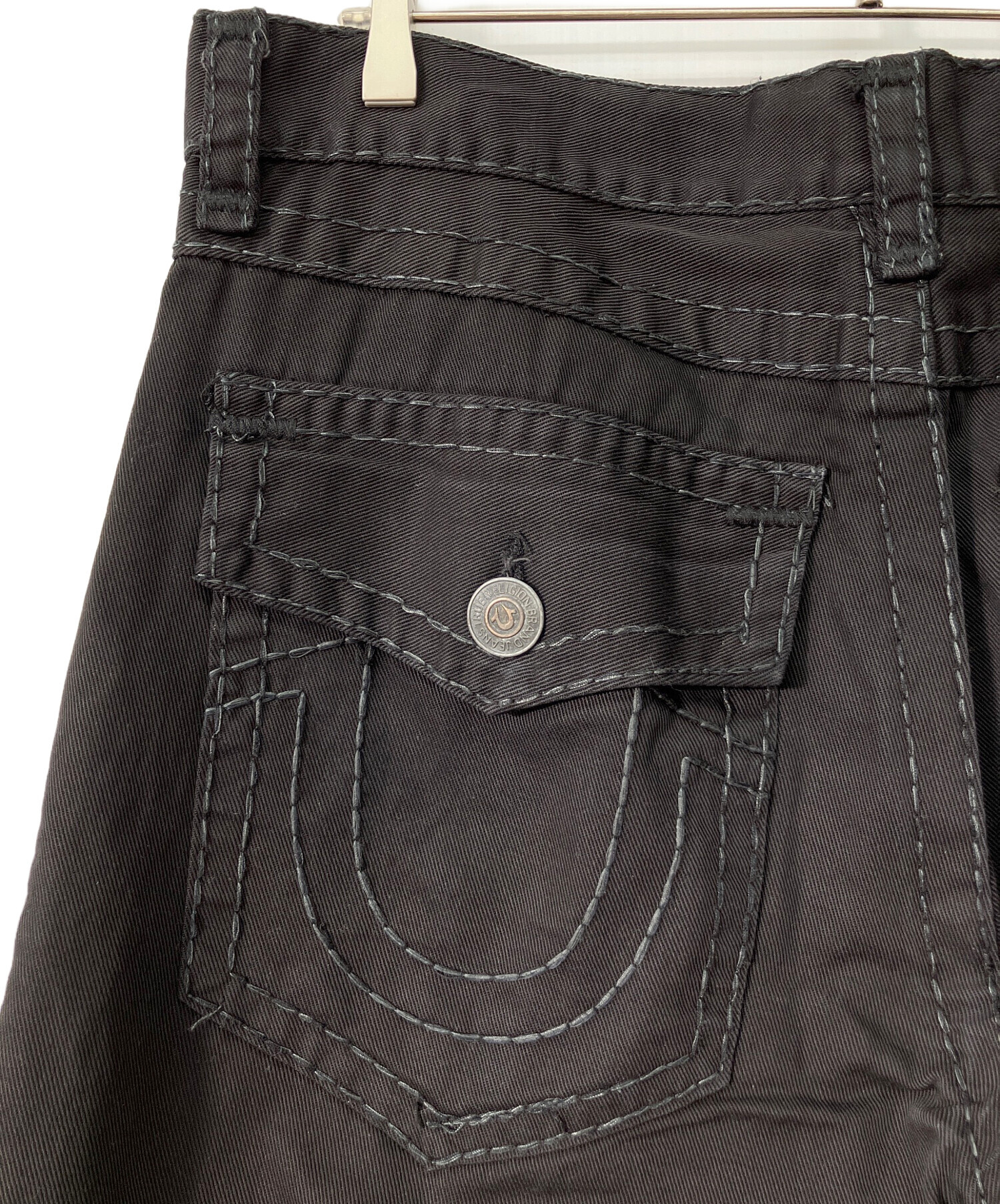 中古・古着通販】TRUE RELIGION (トゥルー レリジョン) ブラックデニム