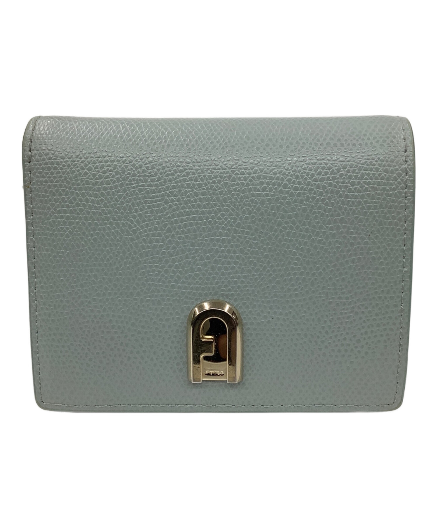 中古・古着通販】FURLA (フルラ) COMPACT WALLET ミントグリーン