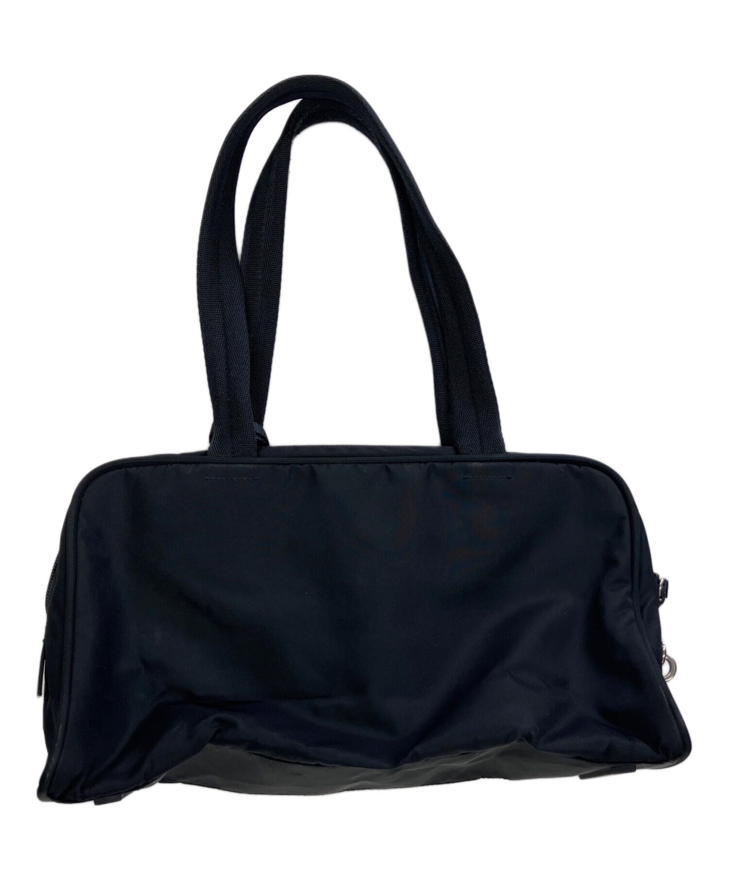 中古・古着通販】PRADA (プラダ) ミニボストンバッグ ブラック