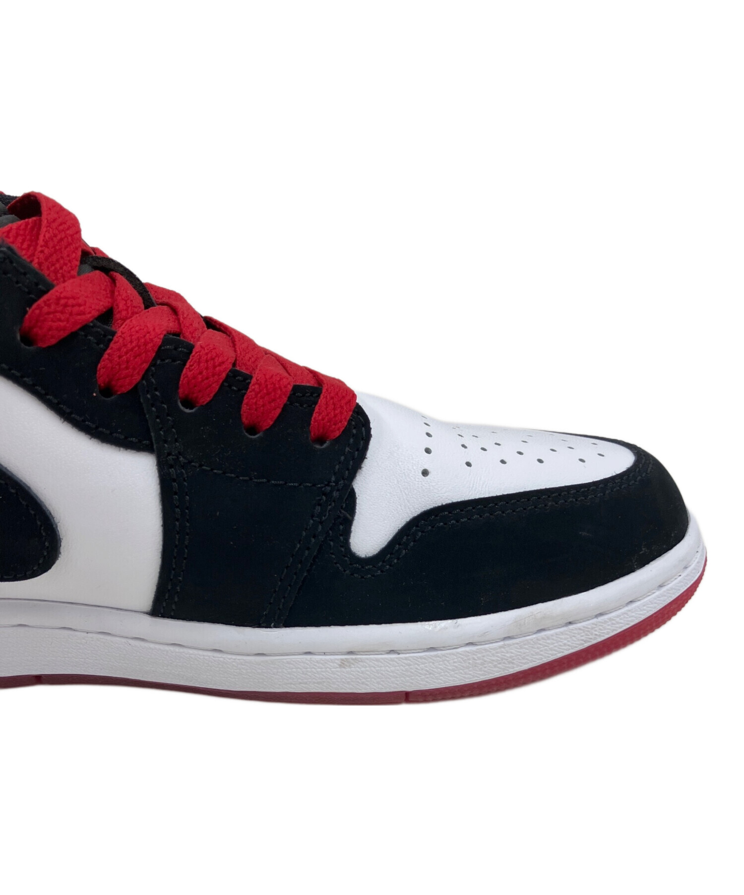 中古・古着通販】NIKE (ナイキ) AIR JORDAN 1 LOW SE ”BLACK TOE 