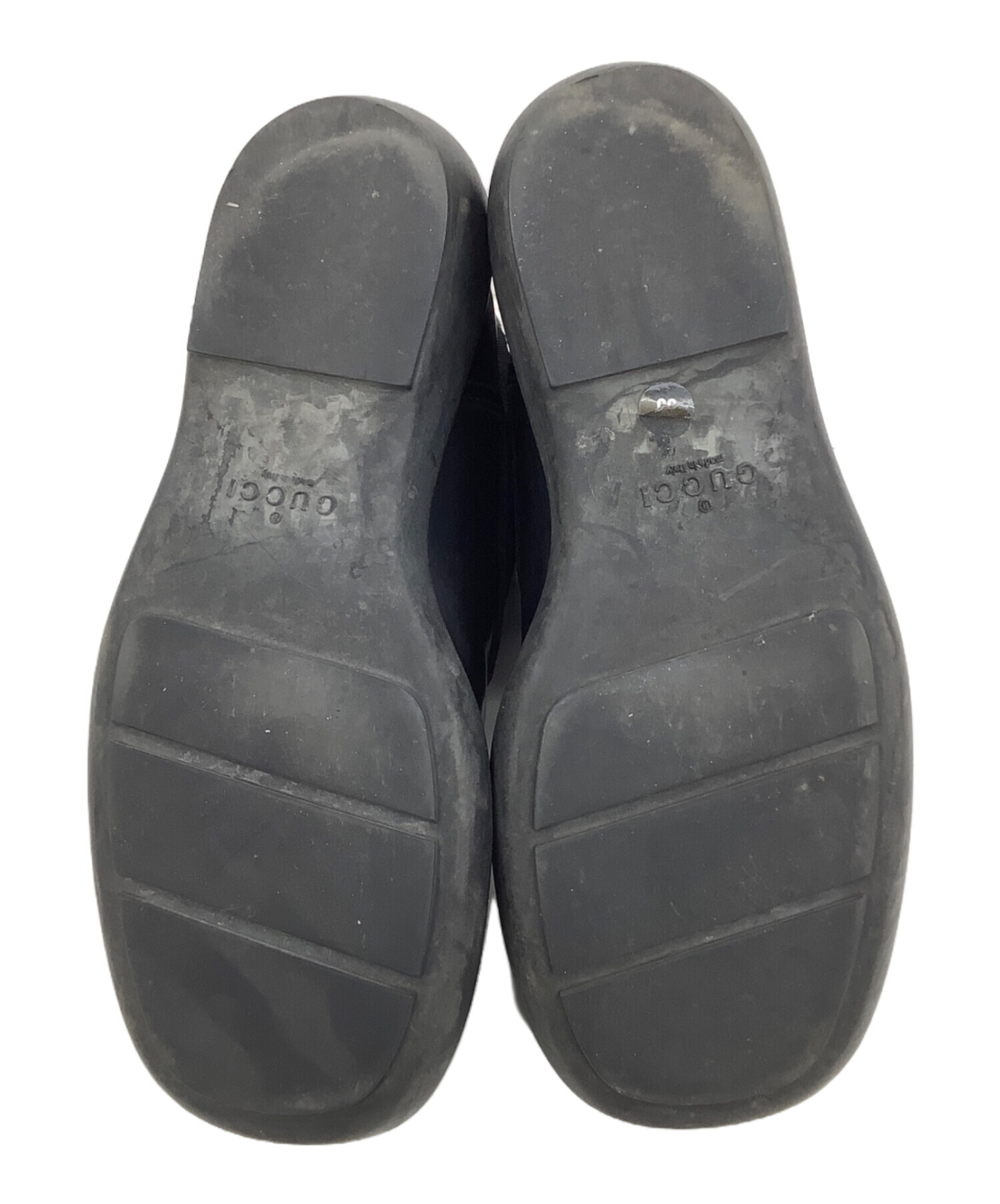 中古・古着通販】GUCCI (グッチ) シェリーライン異素材ショートブーツ