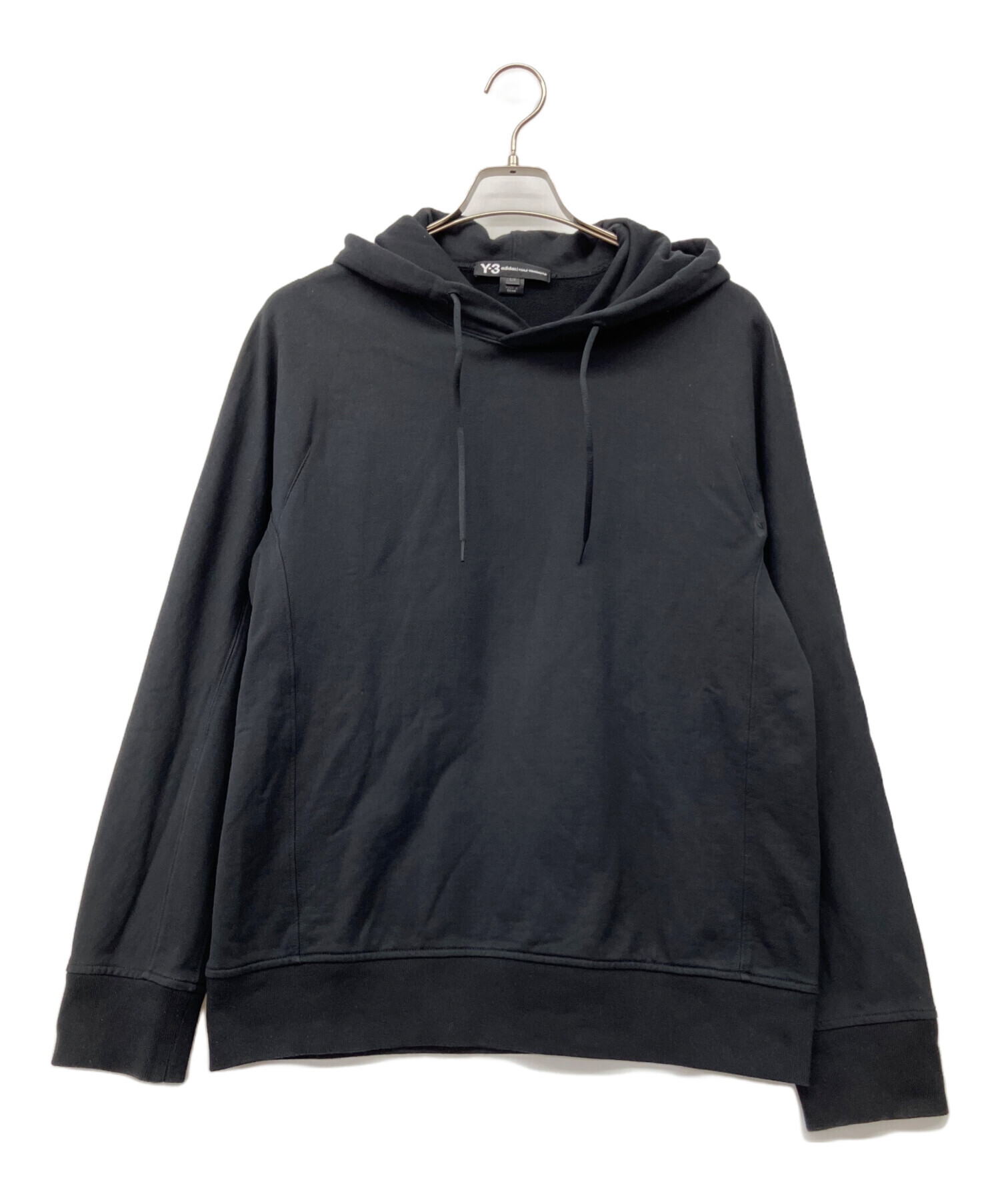 中古・古着通販】Y-3 (ワイスリー) プルオーバーパーカー ブラック