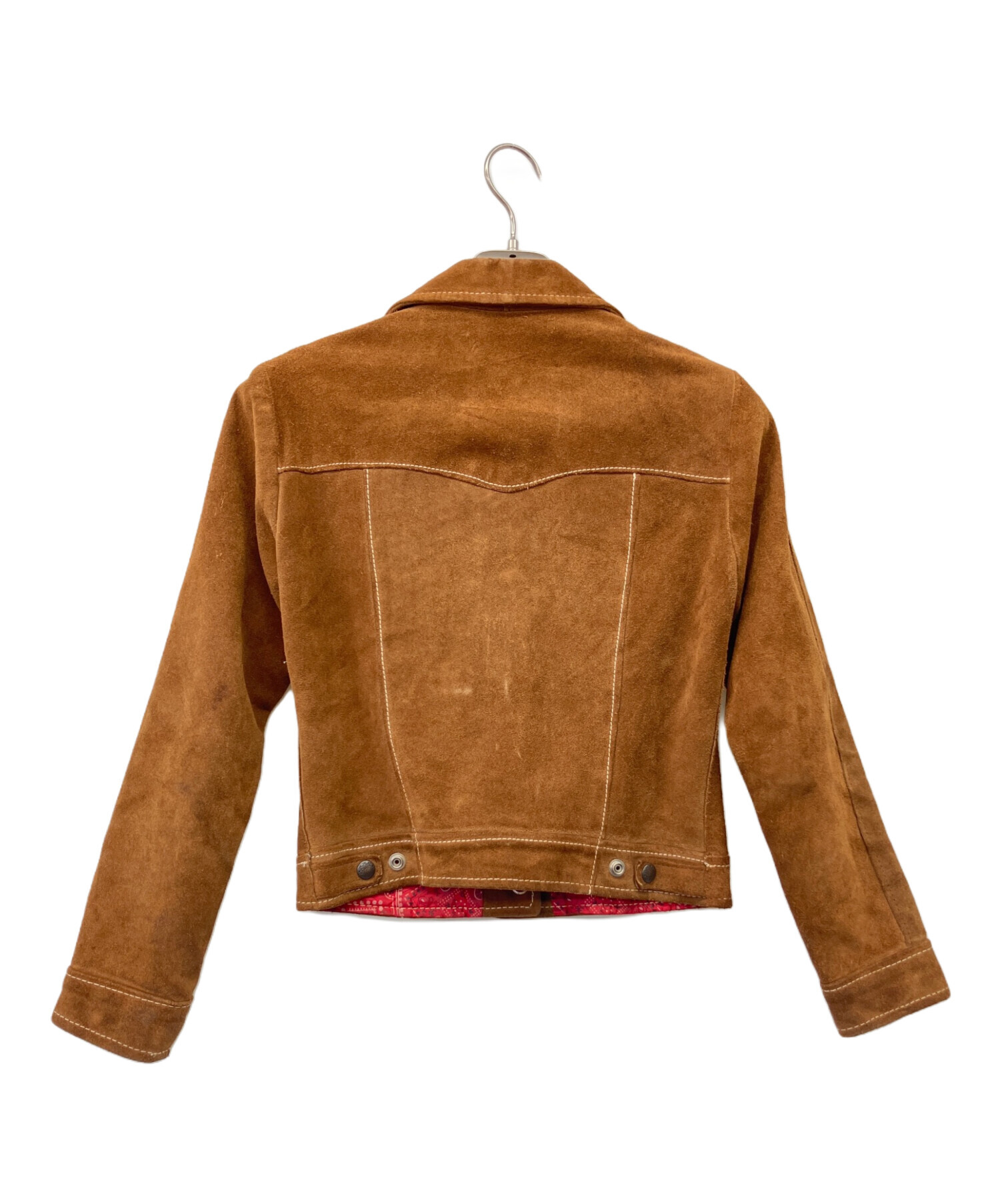 70s Pioneer Wear スエードレザージャケット ブラウン 極上肉厚 70s Pioneer Wear スエードレザージャケット ブラウン 極上肉厚 - メルカリ