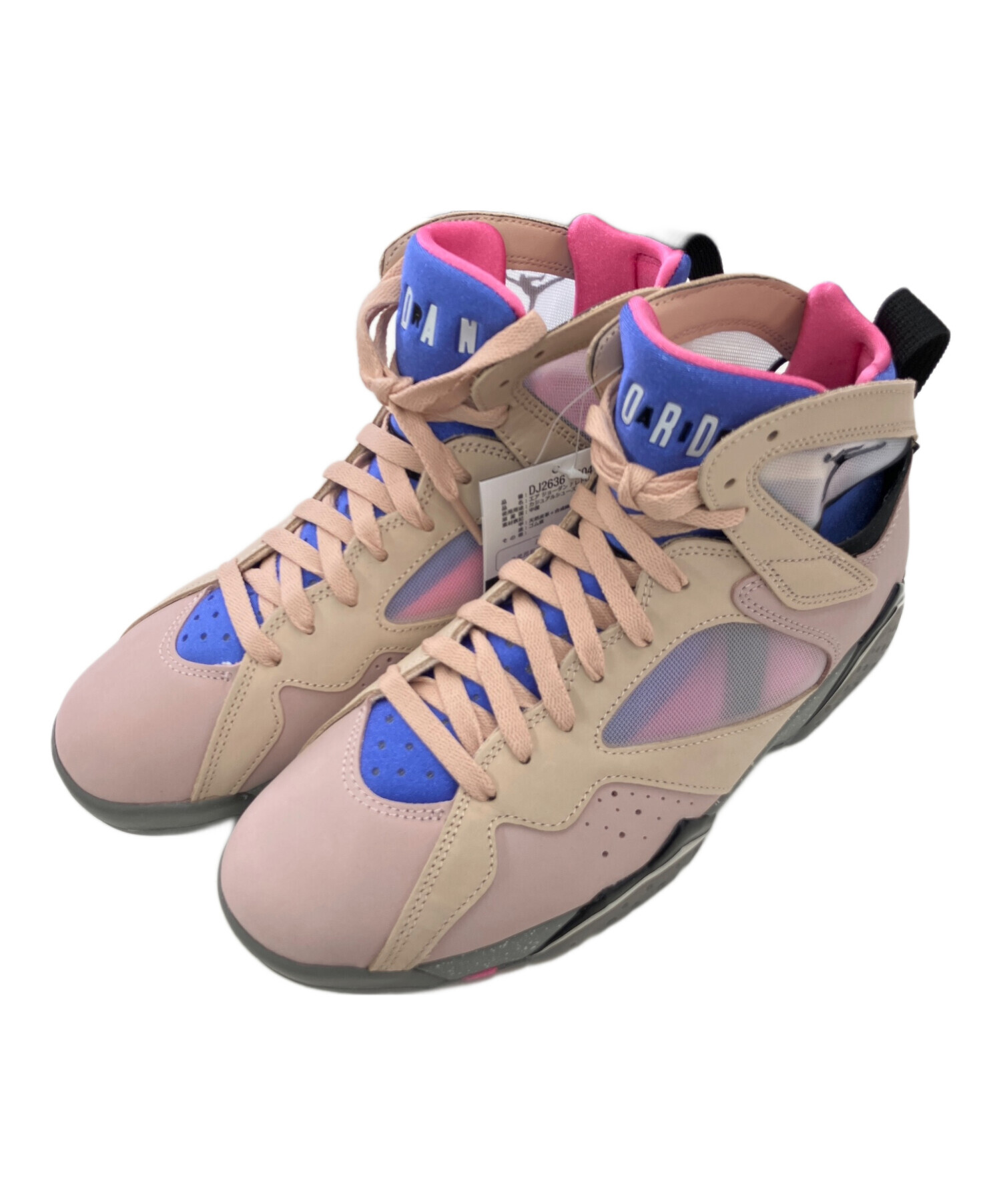 中古・古着通販】NIKE (ナイキ) スニーカー ベージュ×ピンク サイズ 