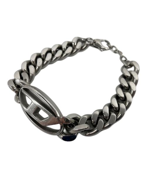 中古・古着通販】DIESEL (ディーゼル) ロゴチェーンブレスレット