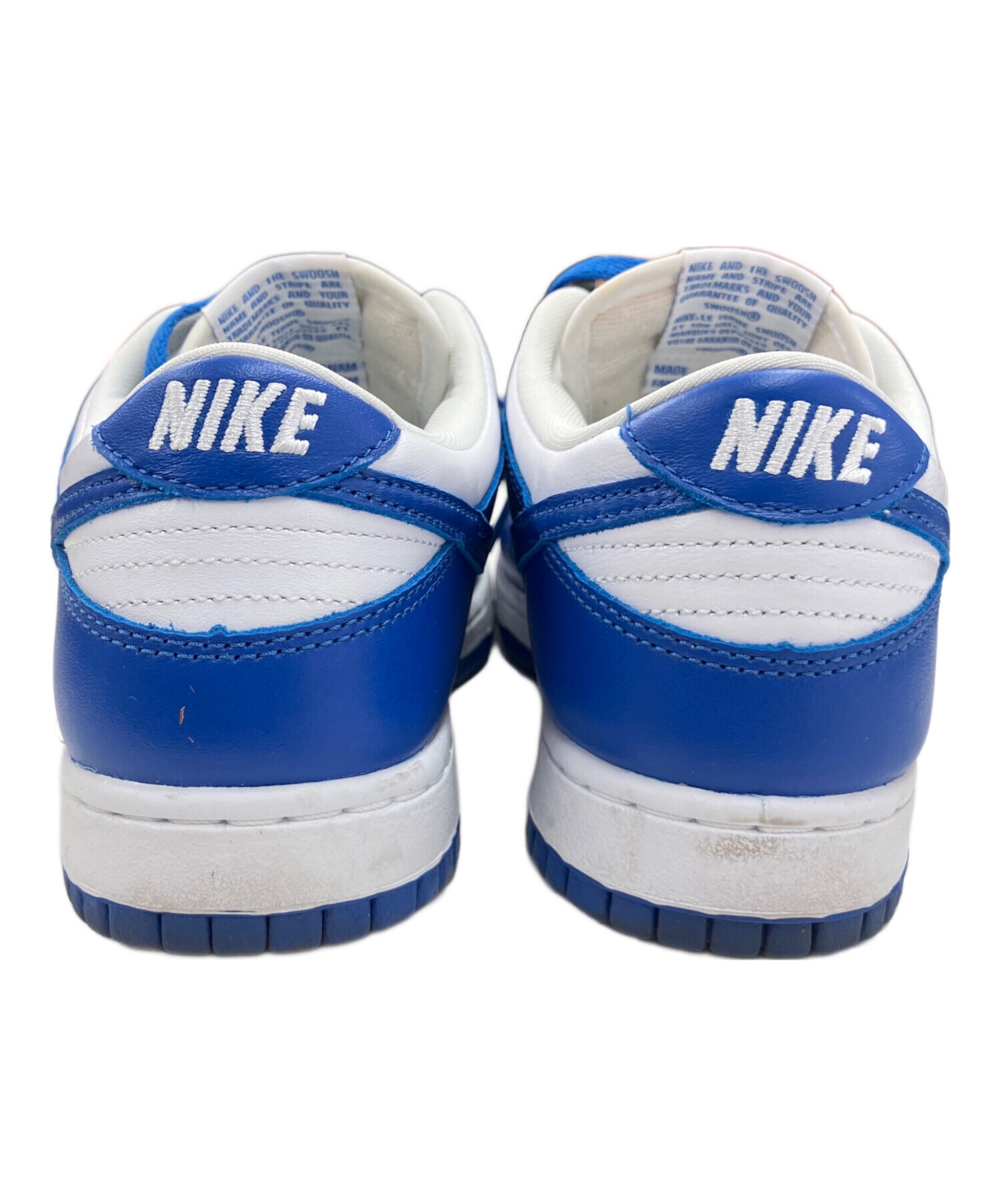 中古・古着通販】NIKE (ナイキ) ローカットスニーカー ホワイト×ブルー