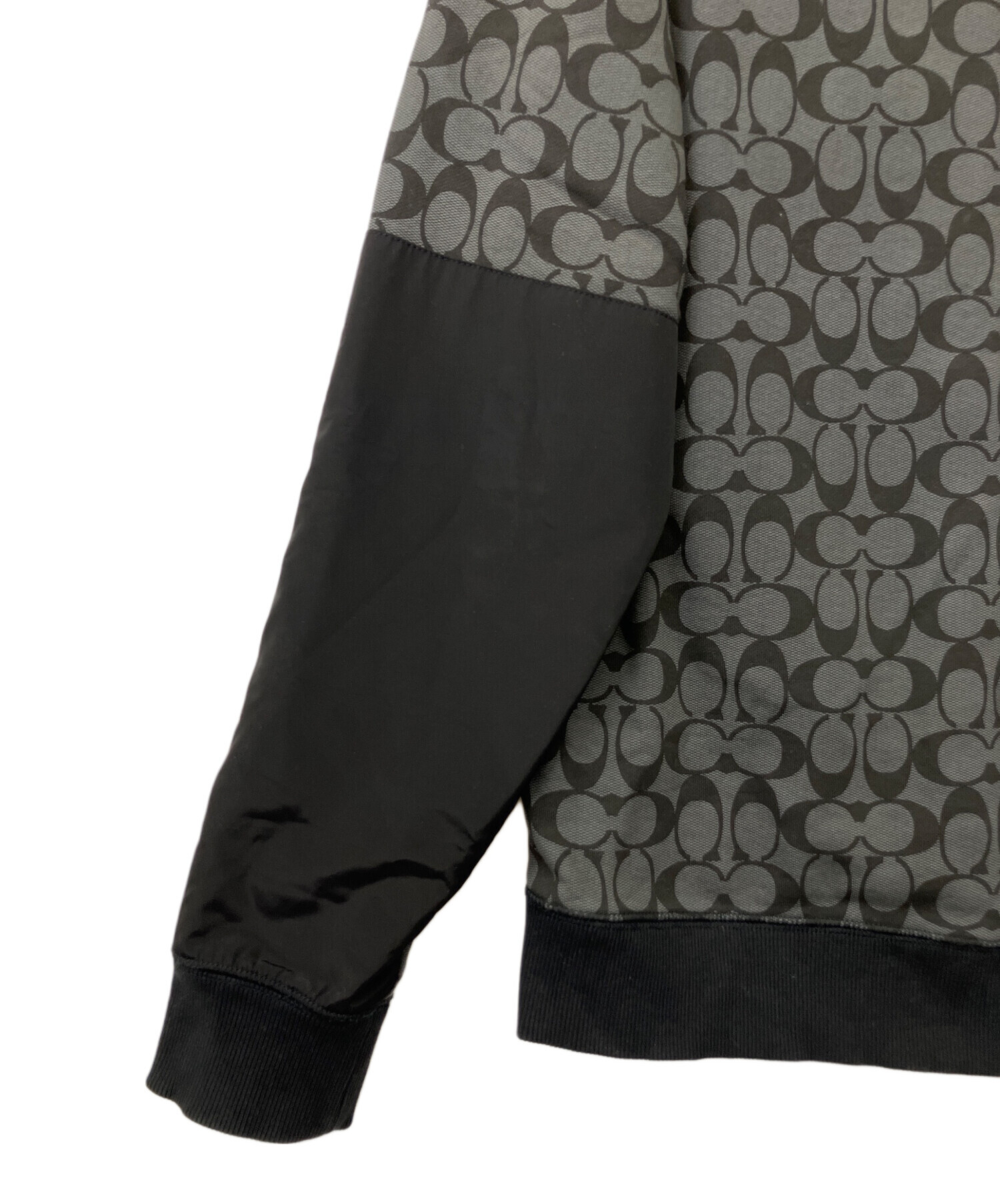 中古・古着通販】COACH (コーチ) スウェット ブラック サイズ:M