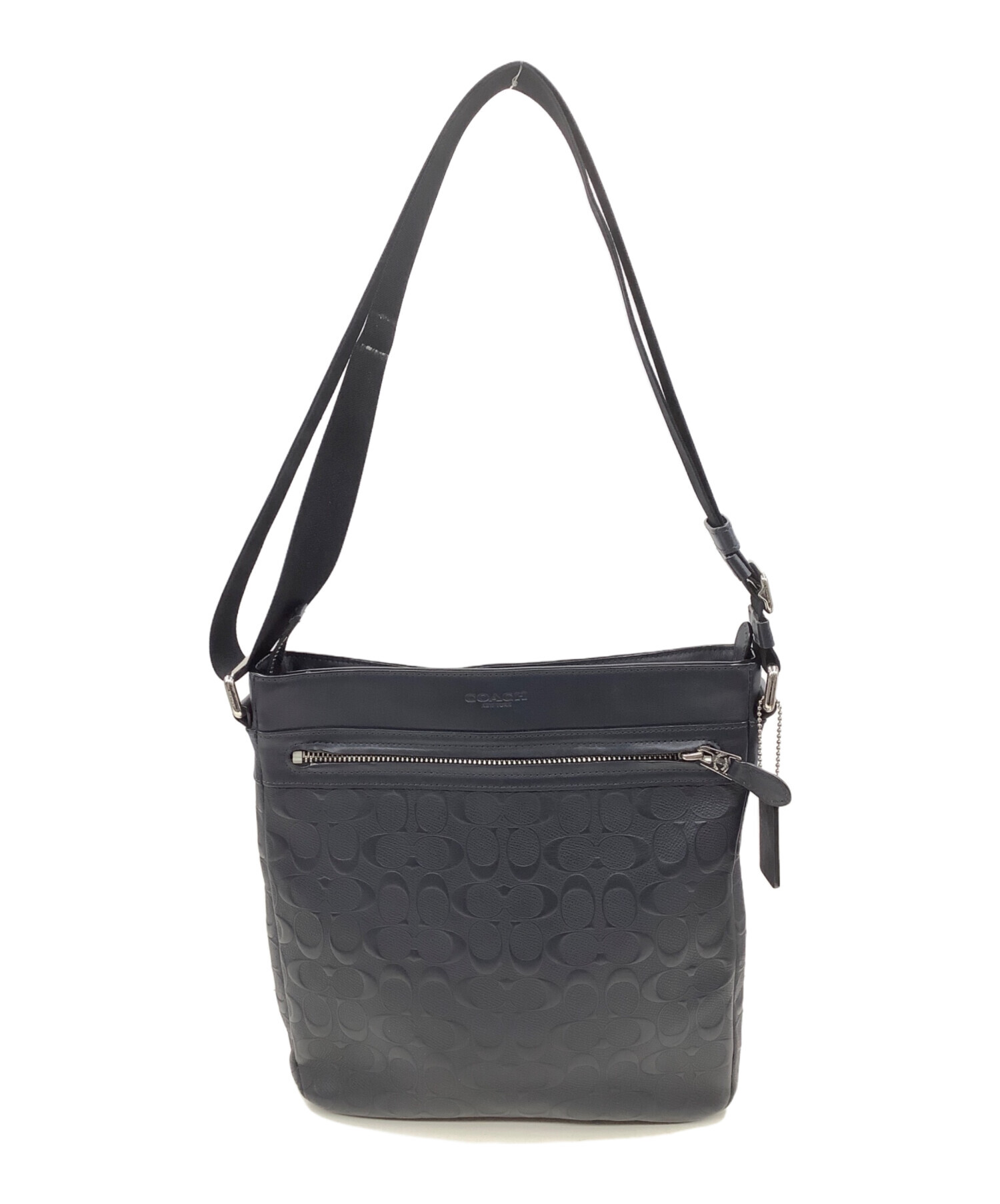 中古・古着通販】COACH (コーチ) ショルダーバッグ ブラック｜ブランド