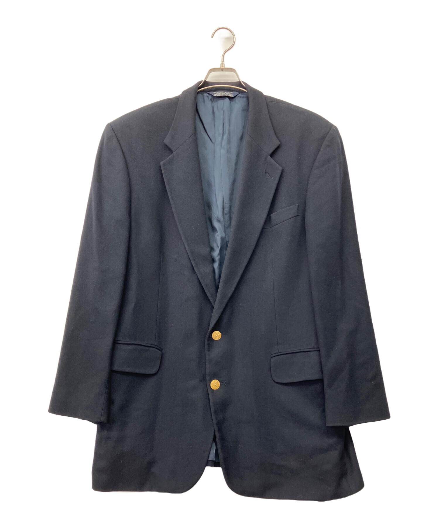 中古・古着通販】LAND'S END (ランズエンド) カシミヤ100%紺ブレ