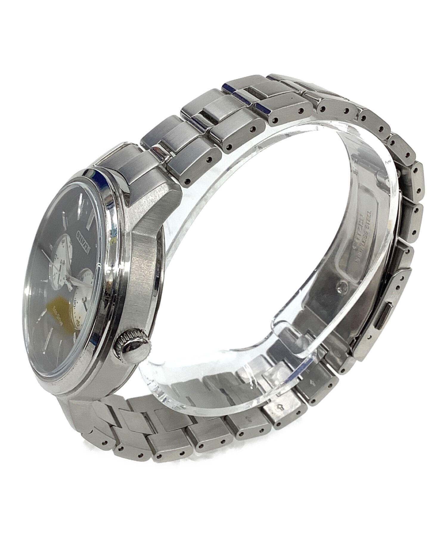 中古・古着通販】CITIZEN (シチズン) クロノグラフ ブラック｜ブランド