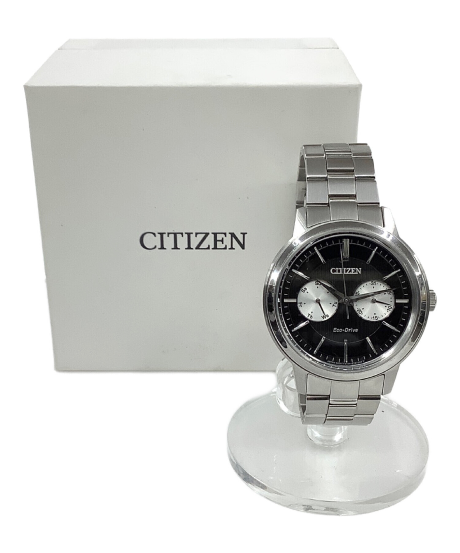 中古・古着通販】CITIZEN (シチズン) クロノグラフ ブラック｜ブランド