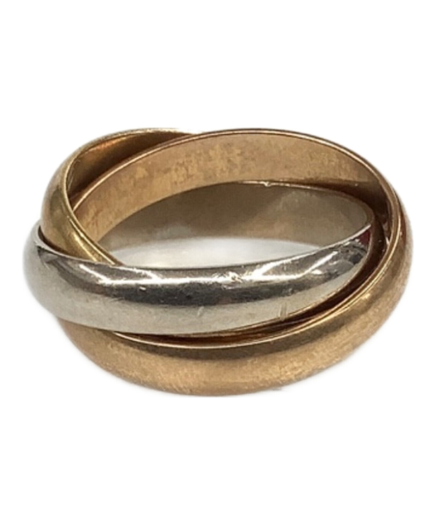 中古・古着通販】Cartier (カルティエ) K18 トリニティリング サイズ