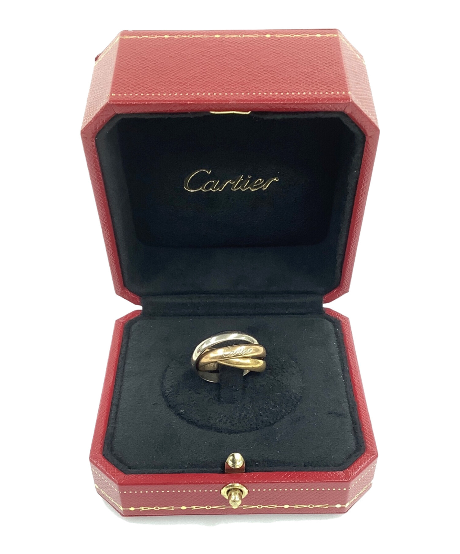 中古・古着通販】Cartier (カルティエ) K18 トリニティリング サイズ 