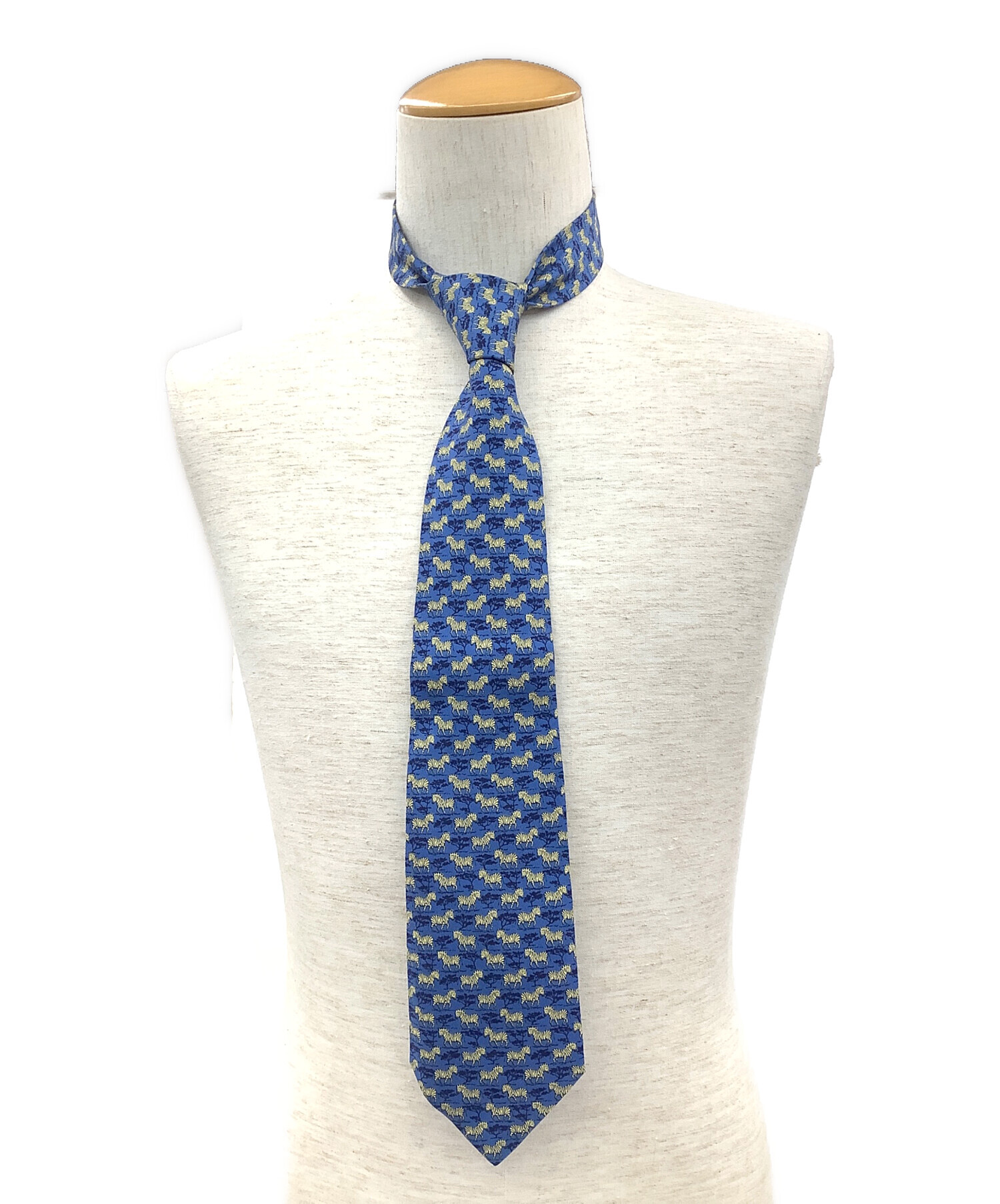 中古・古着通販】HERMES (エルメス) ネクタイ サイズ:140.3cm 未使用品 