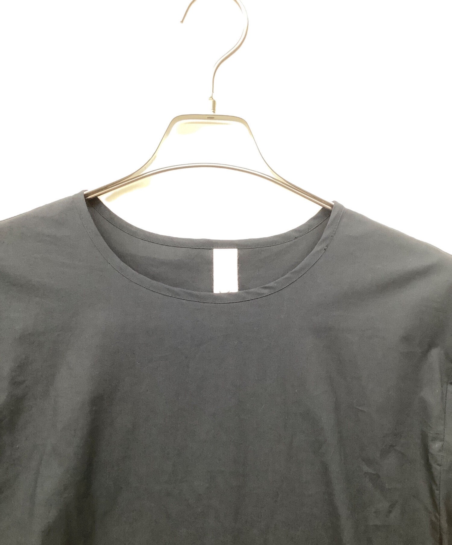 中古・古着通販】yoli (ヨリ) Simple onepiece ネイビー サイズ:FREE