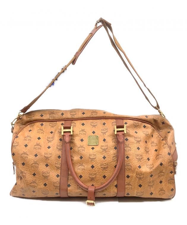 ［中古］正規品　MCM ヴィンテージ　ボストンバック 中古・古着通販】MCM (エムシーエム) ミニボストンバッグ｜ブランド