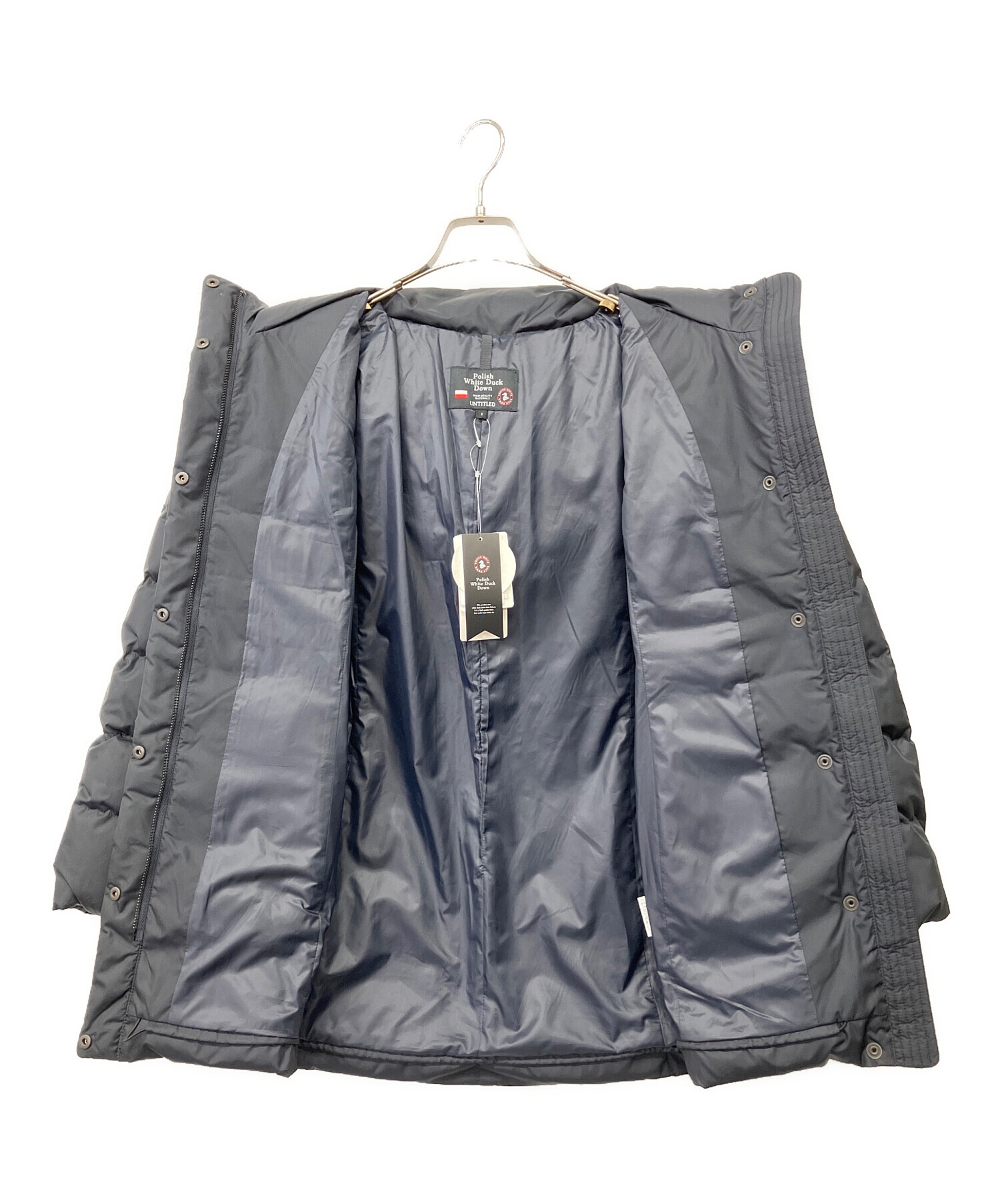 中古・古着通販】UNTITLED (アンタイトル) ダウンコート ブラック