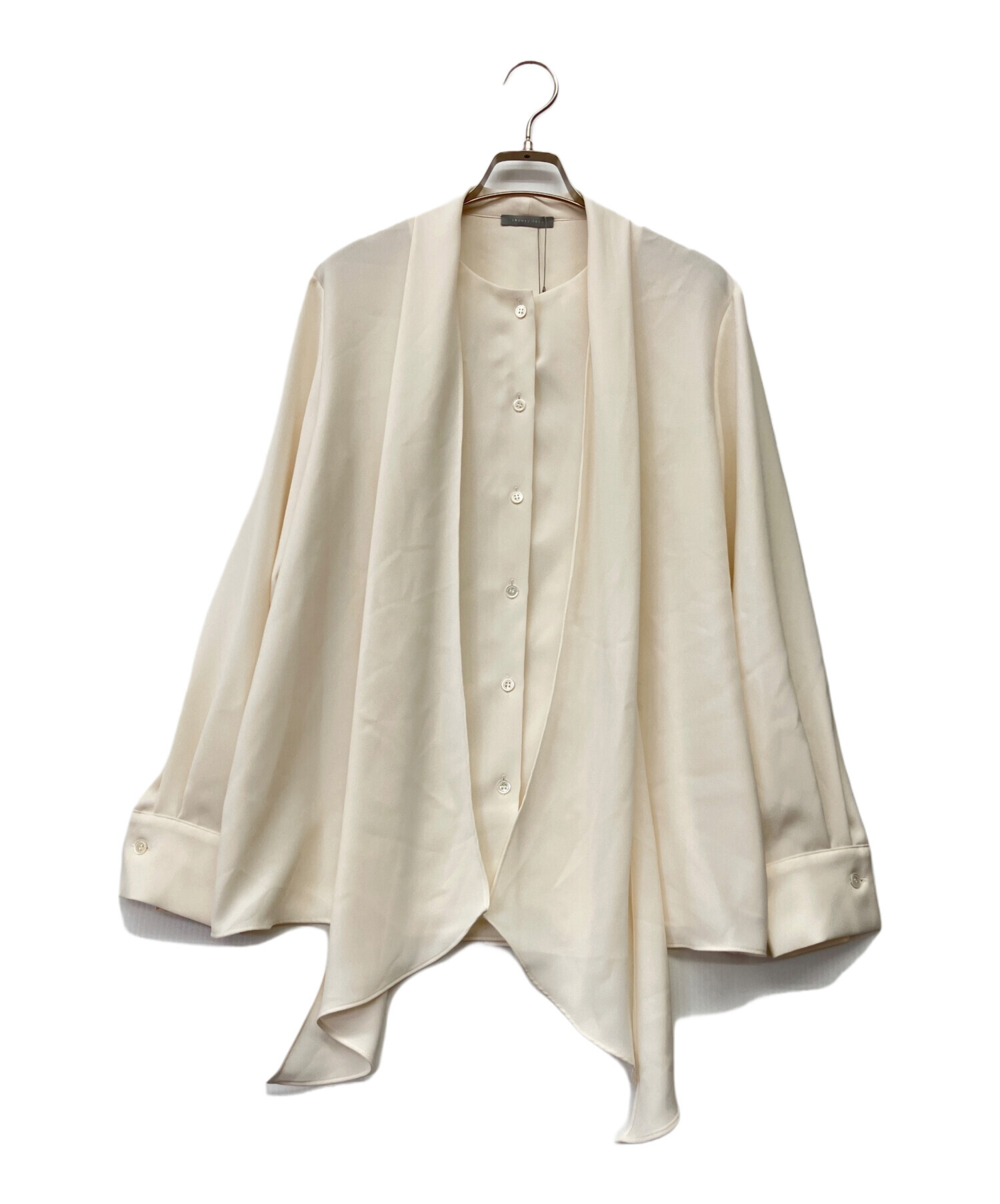 中古・古着通販】theory luxe (セオリーリュクス) 長袖シャツ ホワイト 