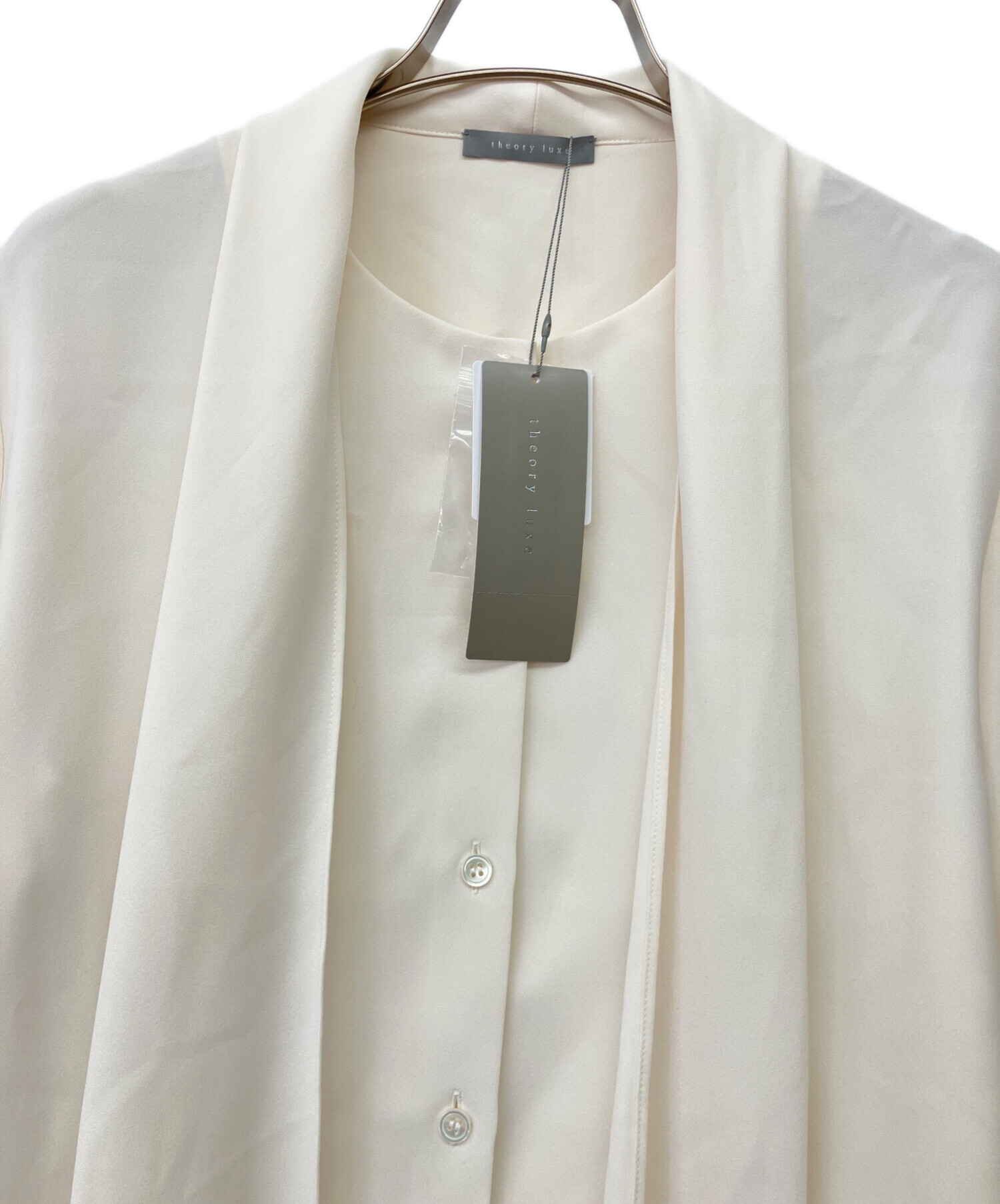 中古・古着通販】theory luxe (セオリーリュクス) 長袖シャツ ホワイト 