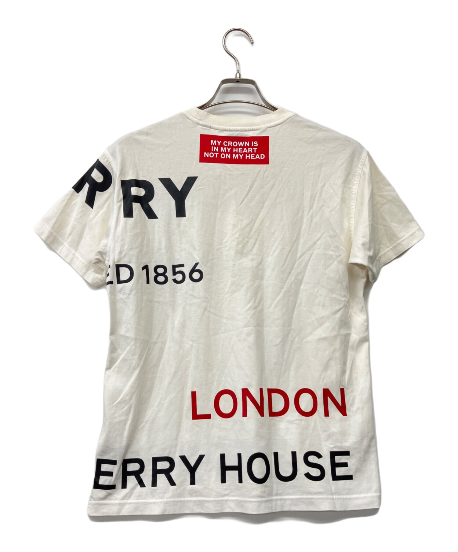 中古・古着通販】BURBERRY (バーバリー) HORSEFERRY LOGO Tシャツ