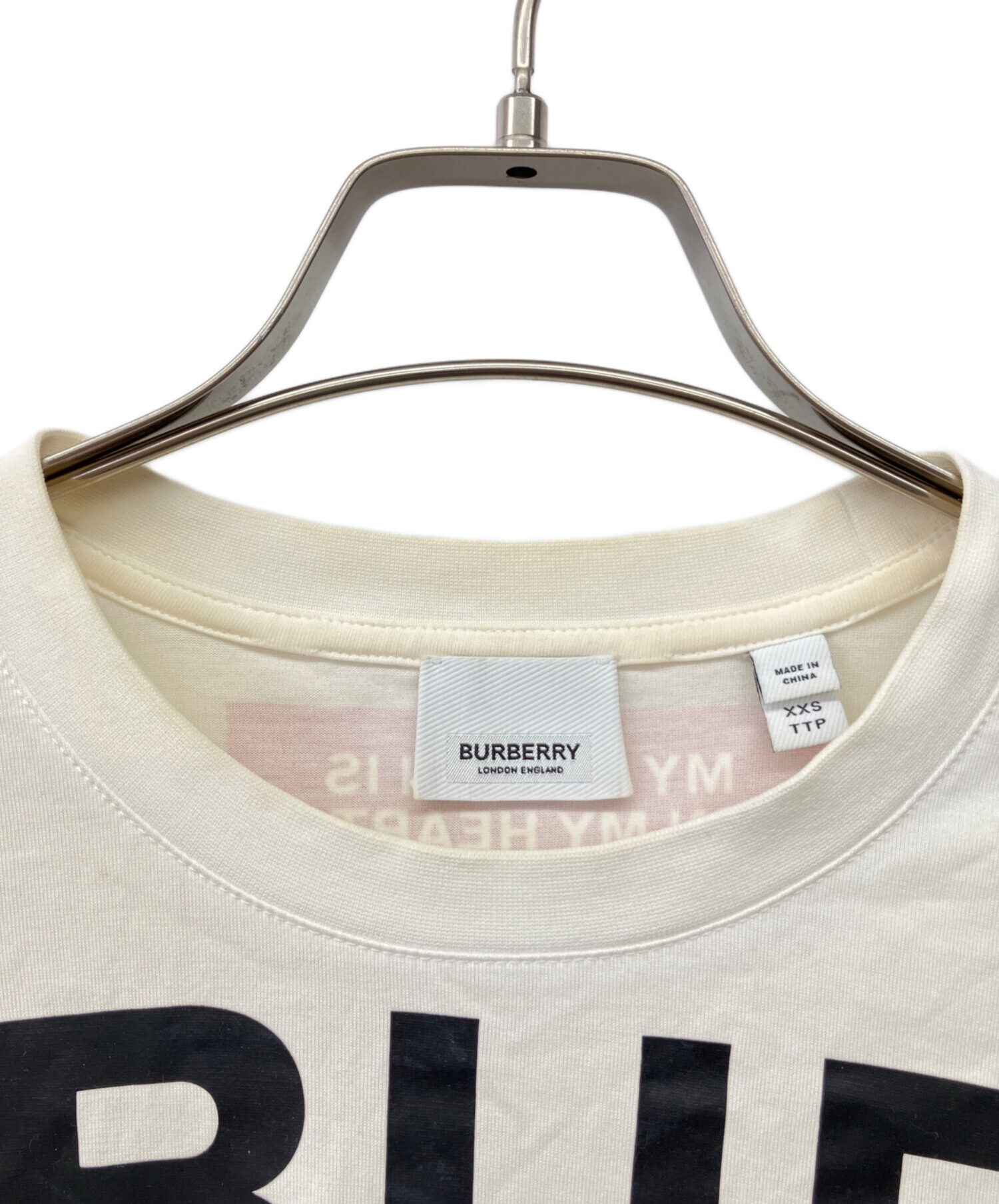 中古・古着通販】BURBERRY (バーバリー) HORSEFERRY LOGO Tシャツ