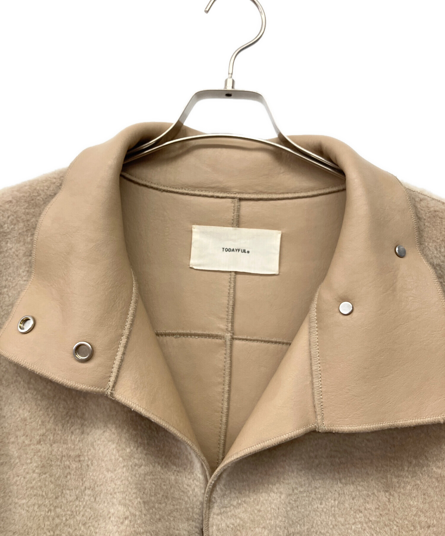 中古・古着通販】TODAYFUL (トゥデイフル) 25AW STANDCOLLAR BOA