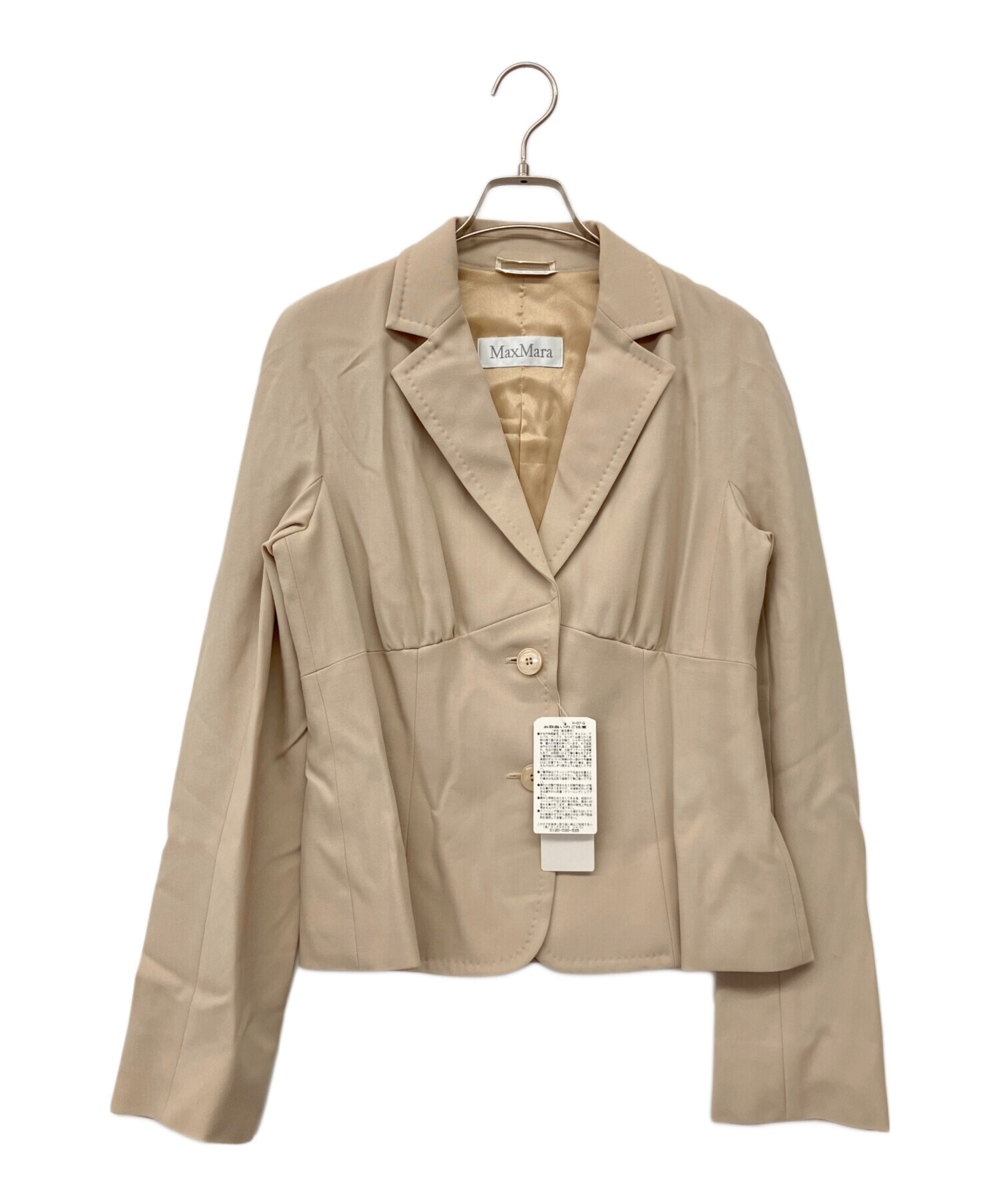 Max Mara マックスマーラ カジュアルシャツ M ベージュ 【古着】【中古】【送料無料】 中古・古着通販】WEEKEND Max Mara (ウィークエンド マックスマーラ