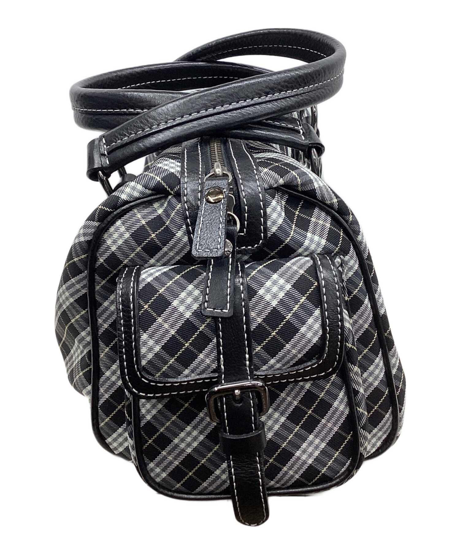 かなさま専用Burberrybluelabel 2点セット ☆JAPAN☆】Auth Burberry Blue Label Boston Bag Nova Check Blue | eBay