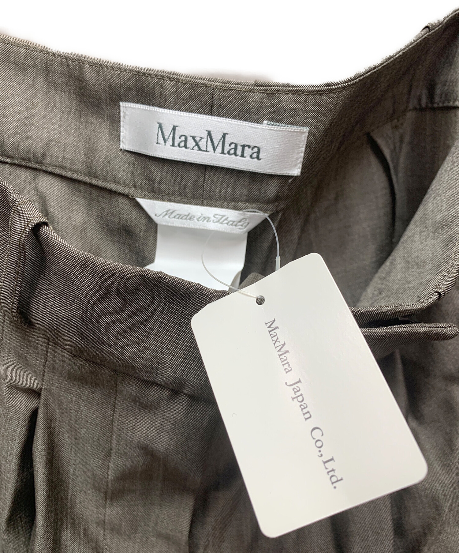 中古・古着通販】MaxMara (マックスマーラ) 90'sパンツスーツ ブラウン