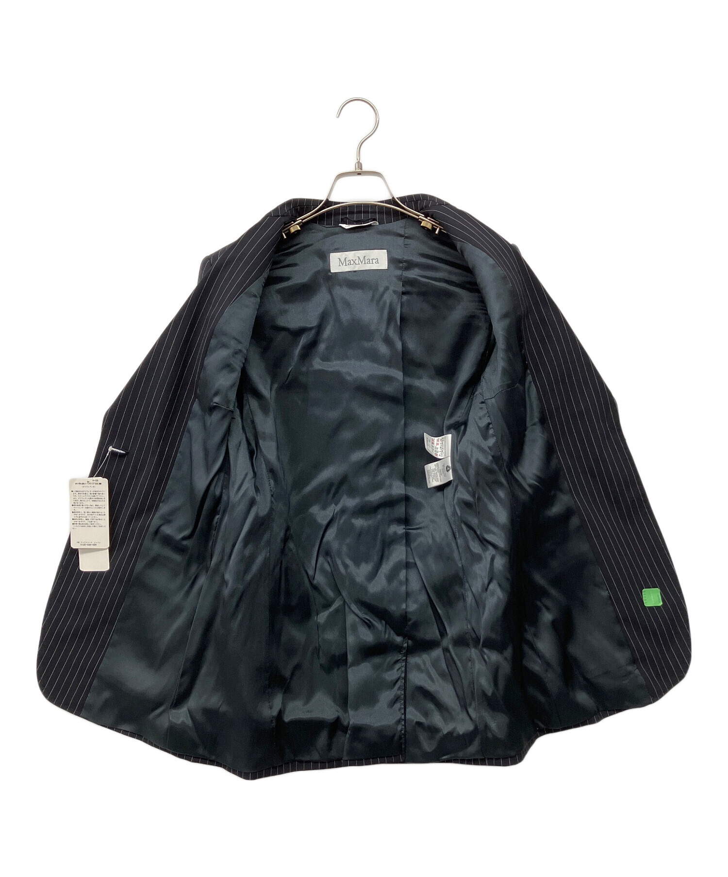 中古・古着通販】MaxMara (マックスマーラ) 90'sパンツスーツ ネイビー