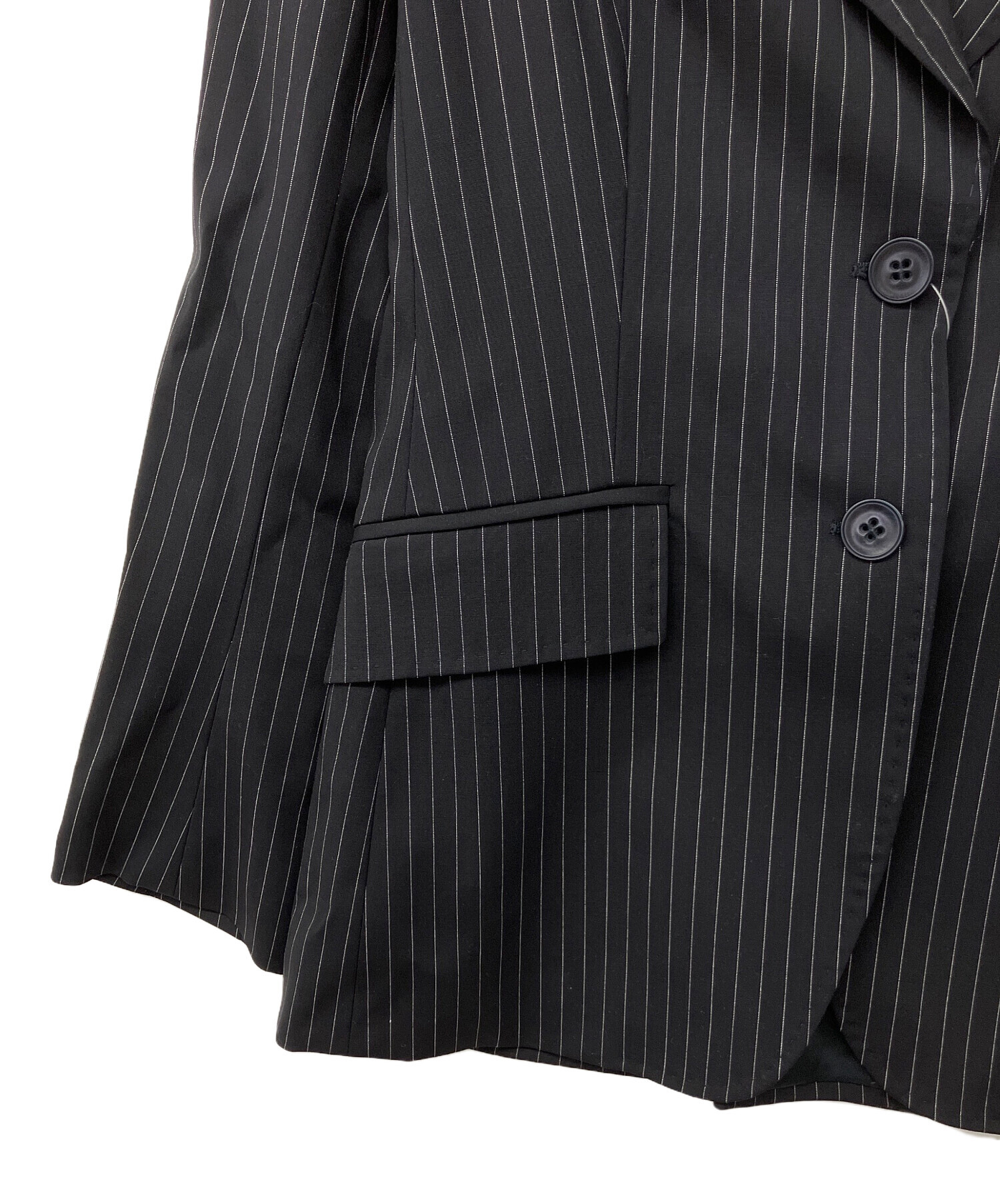 マックスマーラ パンツスーツ ツイード 40 中古・古着通販】MaxMara (マックスマーラ) 90'sパンツスーツ ネイビー
