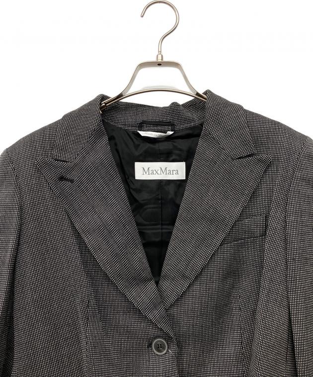 中古・古着通販】MaxMara (マックスマーラ) 90'sパンツスーツ ブラック